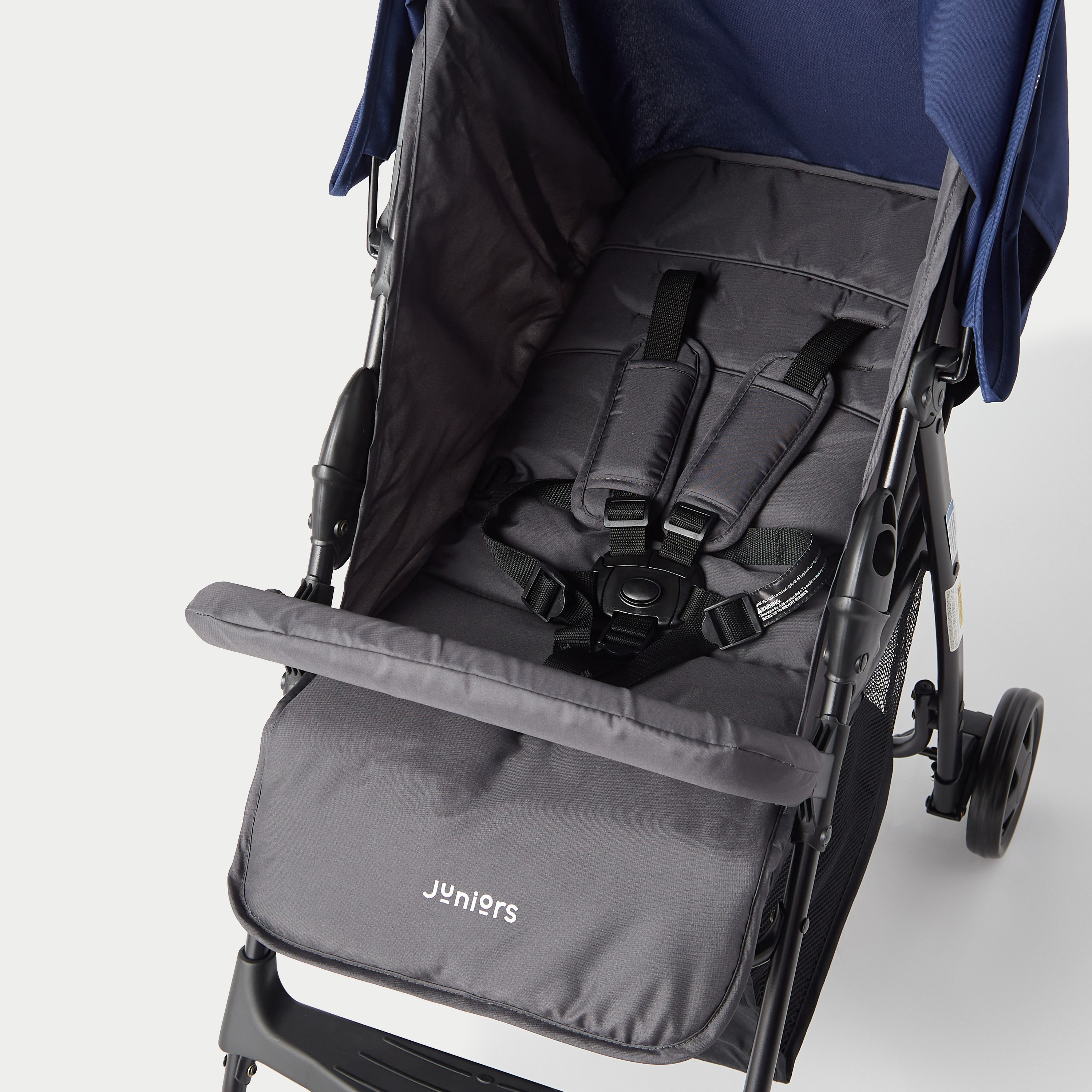 عربة أطفال ترينت المدمجة قابلة للطي بيدين بإطار فولاذ وقفل للعجلات من جونيورز-baby-gear-strollersandprams-strollers-image-1