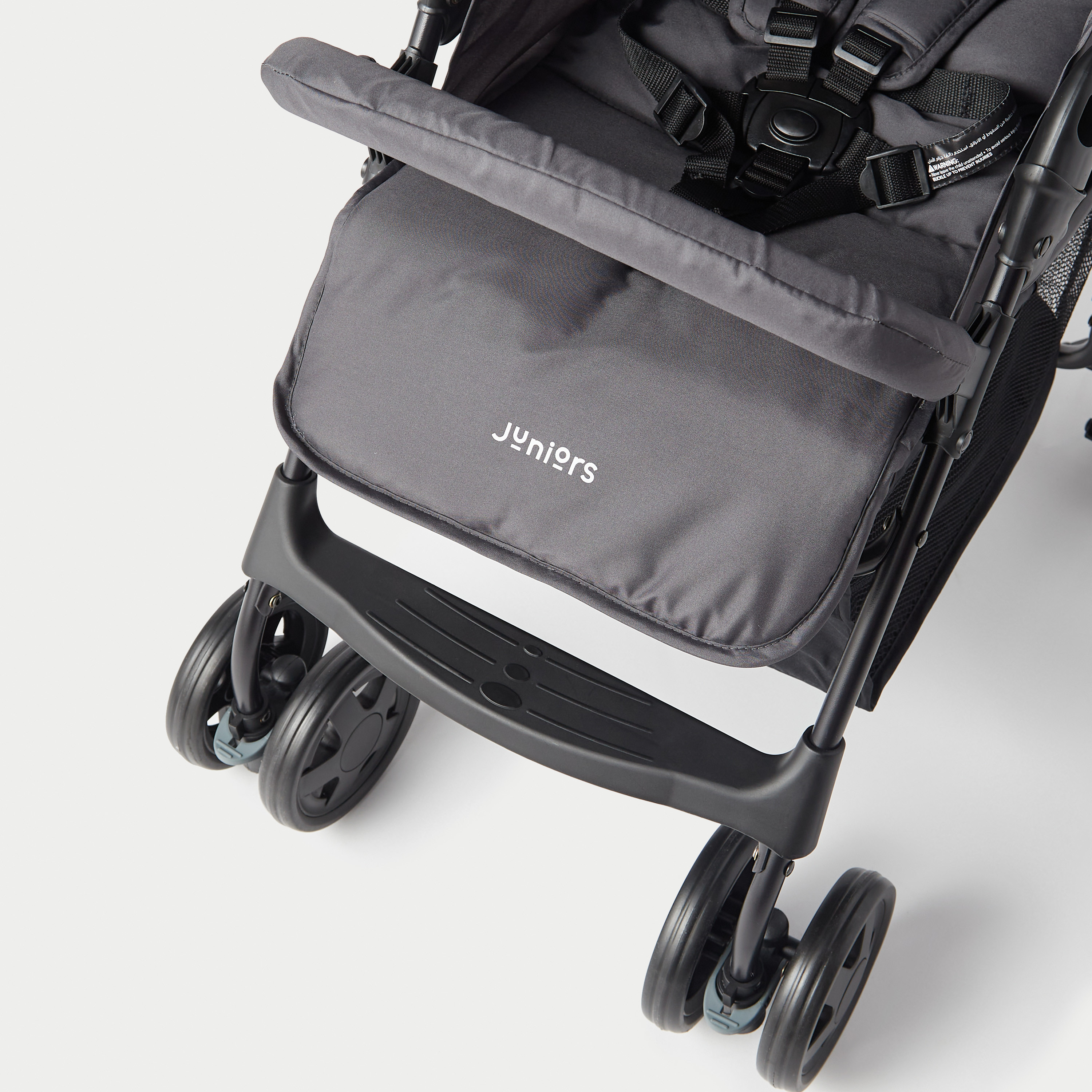 Juniors Trent Compact Stroller with 2-Hand Folding, Steel Frame and Wheel Lock-baby-gear-strollersandprams-strollers-image-13