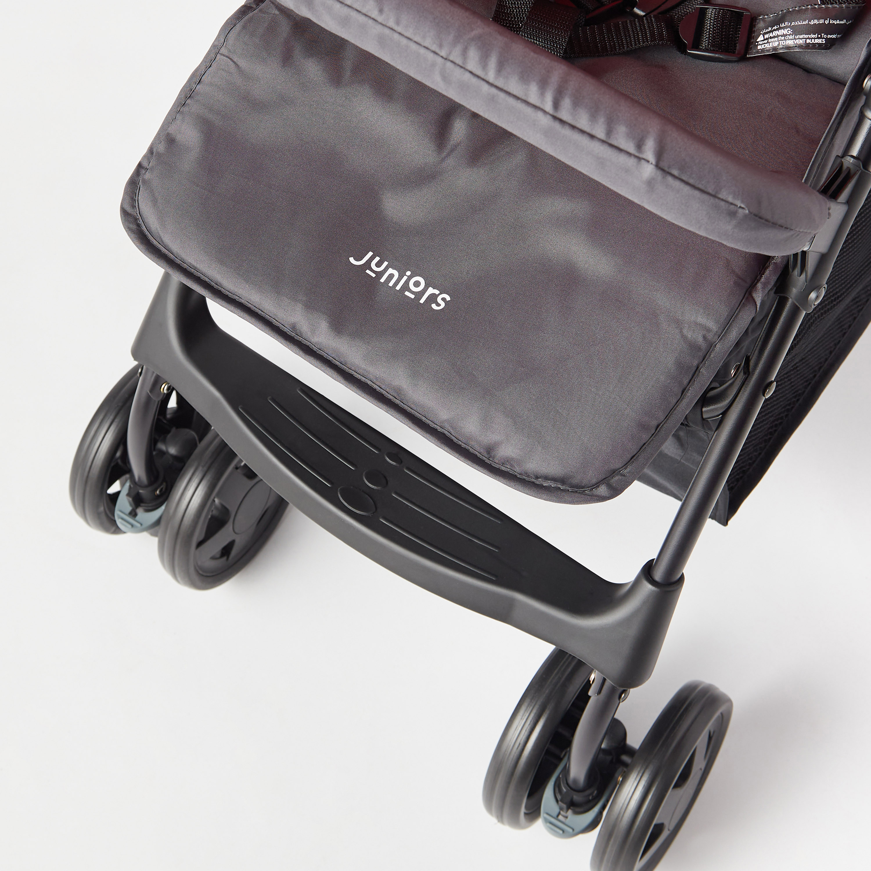 Juniors Trent Compact Stroller with 2-Hand Folding, Steel Frame and Wheel Lock-baby-gear-strollersandprams-strollers-image-16