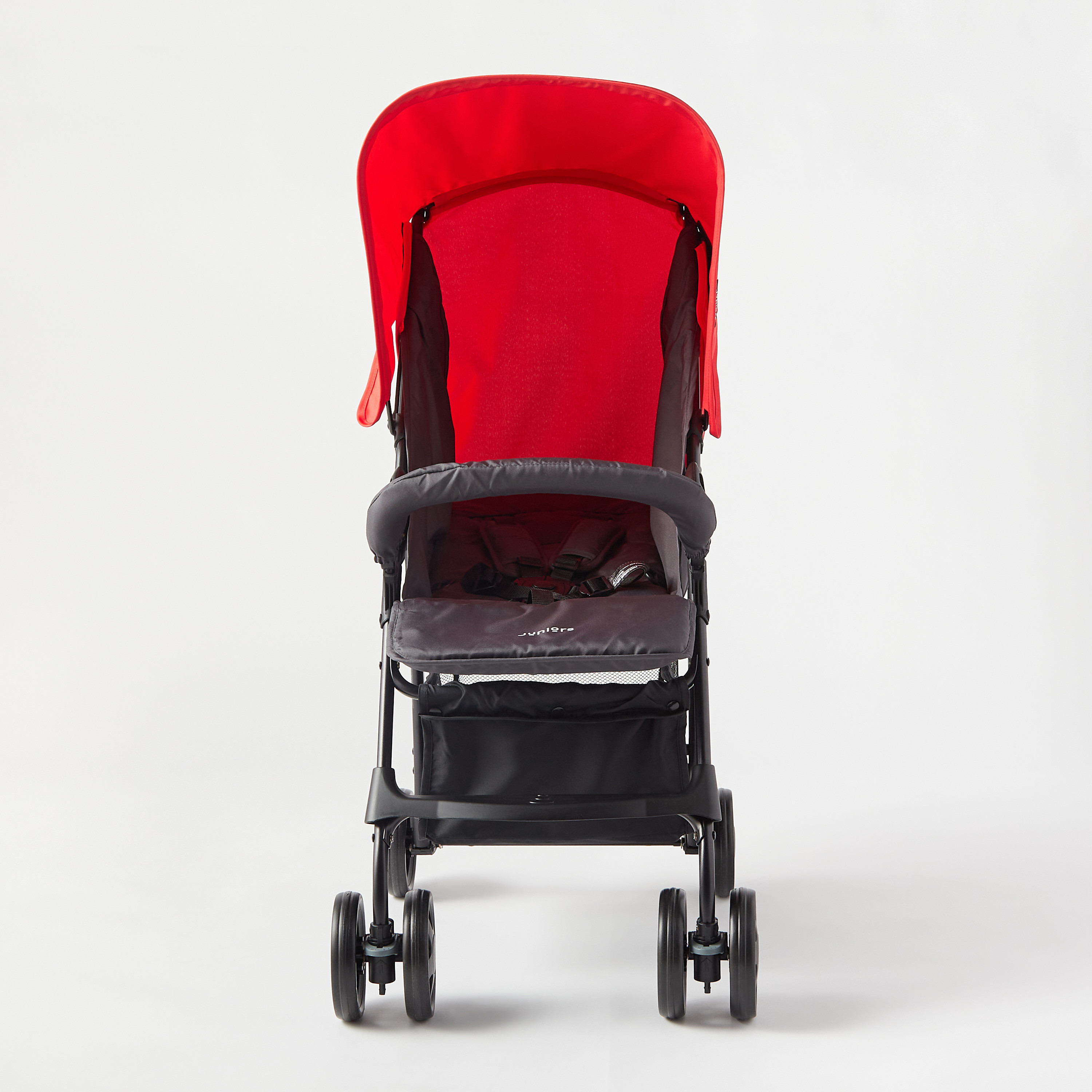 Juniors Trent Compact Stroller with 2-Hand Folding, Steel Frame and Wheel Lock-baby-gear-strollersandprams-strollers-image-2