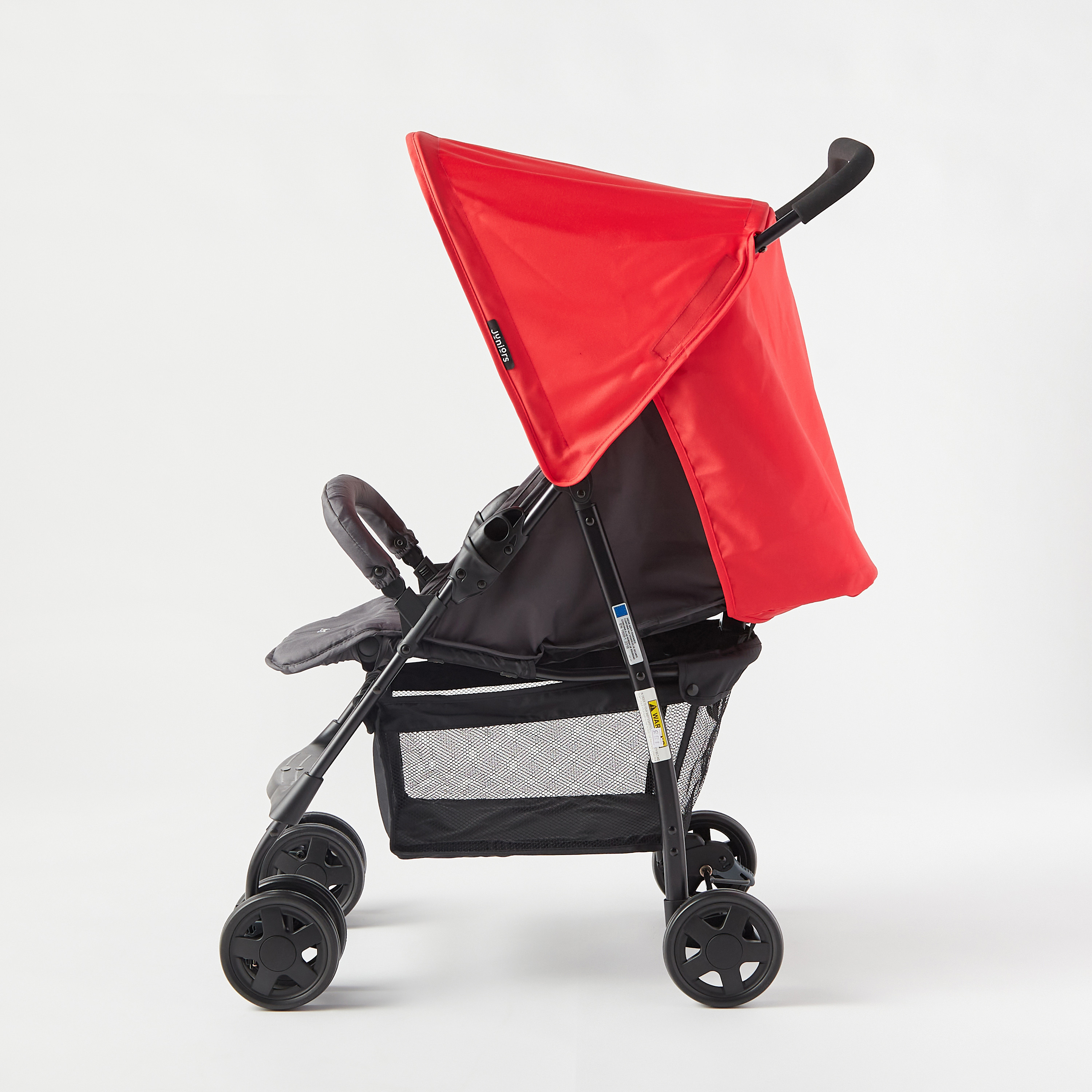 Juniors Trent Compact Stroller with 2-Hand Folding, Steel Frame and Wheel Lock-baby-gear-strollersandprams-strollers-image-3
