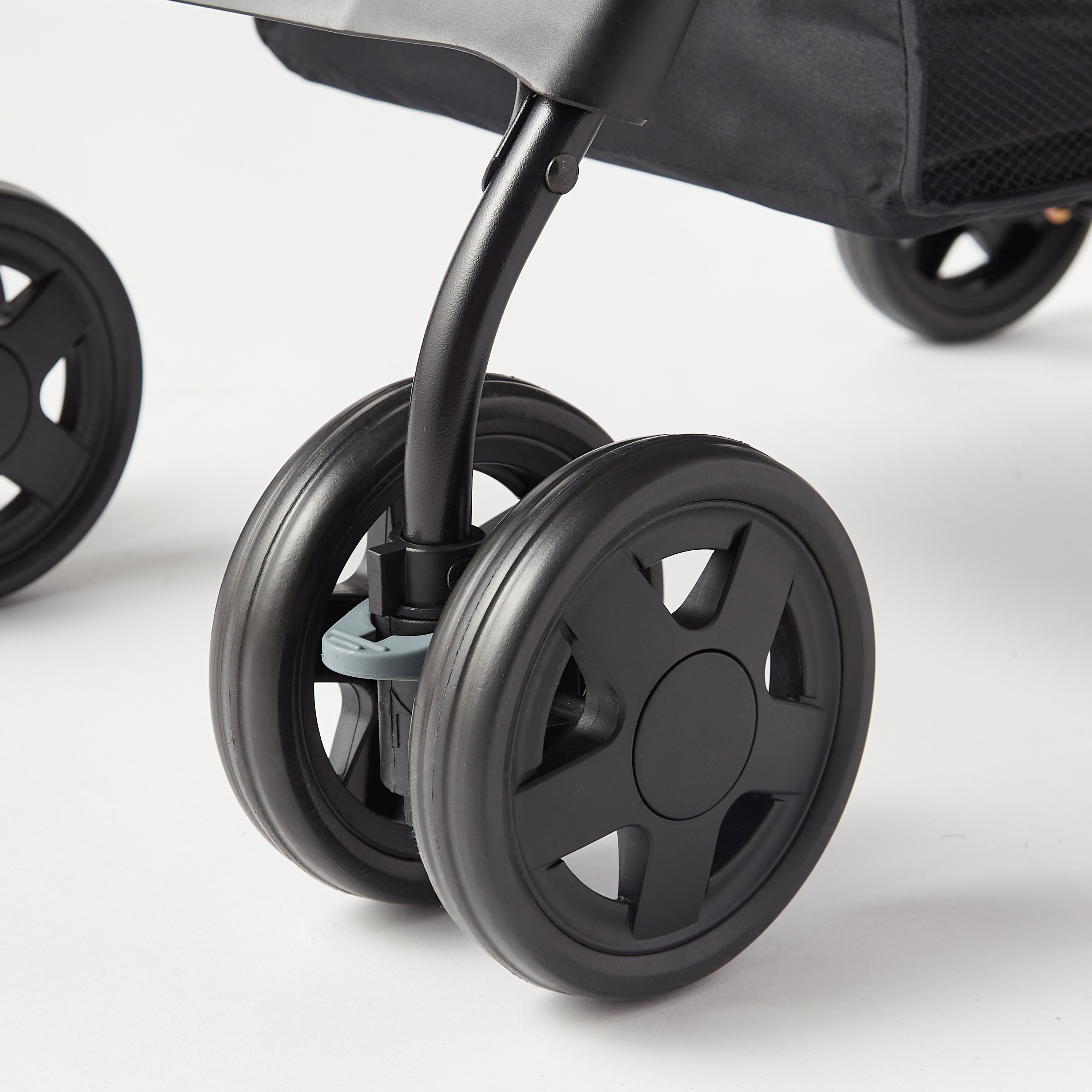 Juniors Trent Compact Stroller with 2-Hand Folding, Steel Frame and Wheel Lock-baby-gear-strollersandprams-strollers-image-9