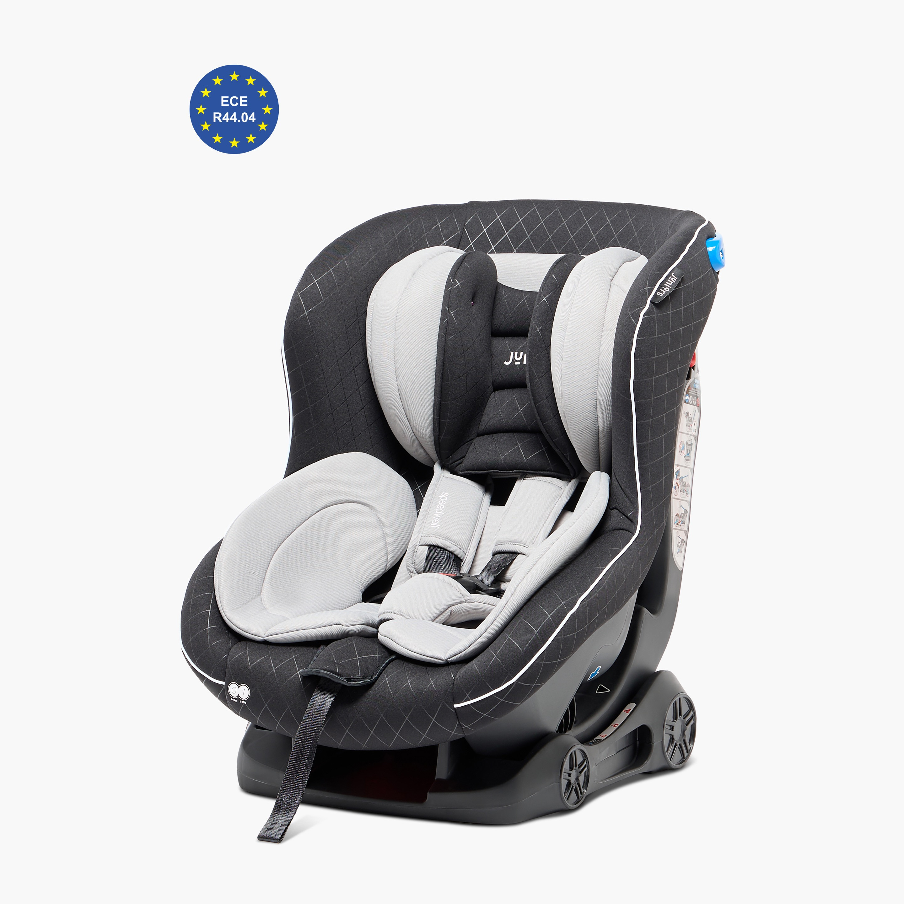 Juniors Speedwell Convertible Car Seat with 5-Point Safety Harness, Rear Facing and Seat Belt System-baby-gear-carseats-image-2