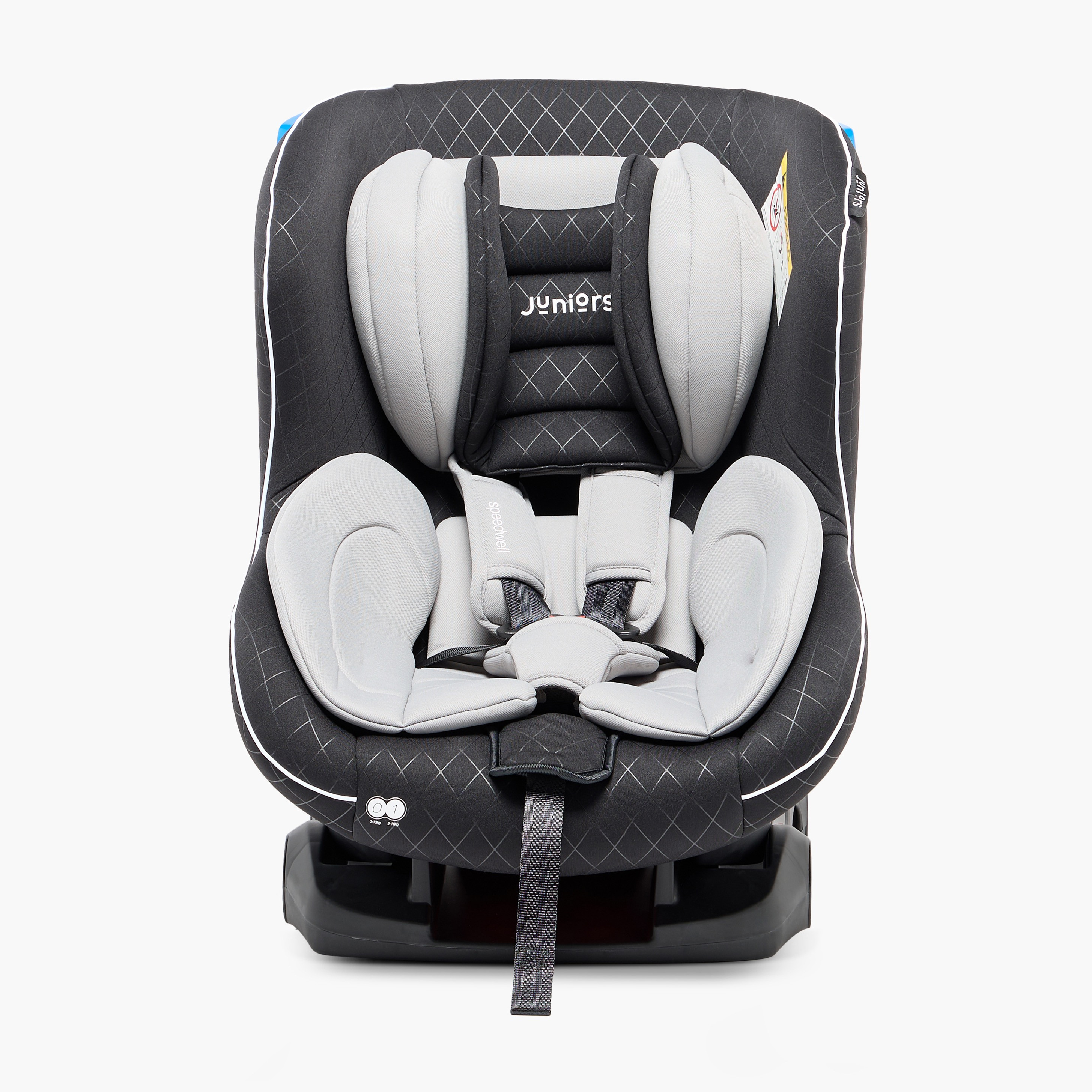 Juniors Speedwell Convertible Car Seat with 5-Point Safety Harness, Rear Facing and Seat Belt System-baby-gear-carseats-image-3