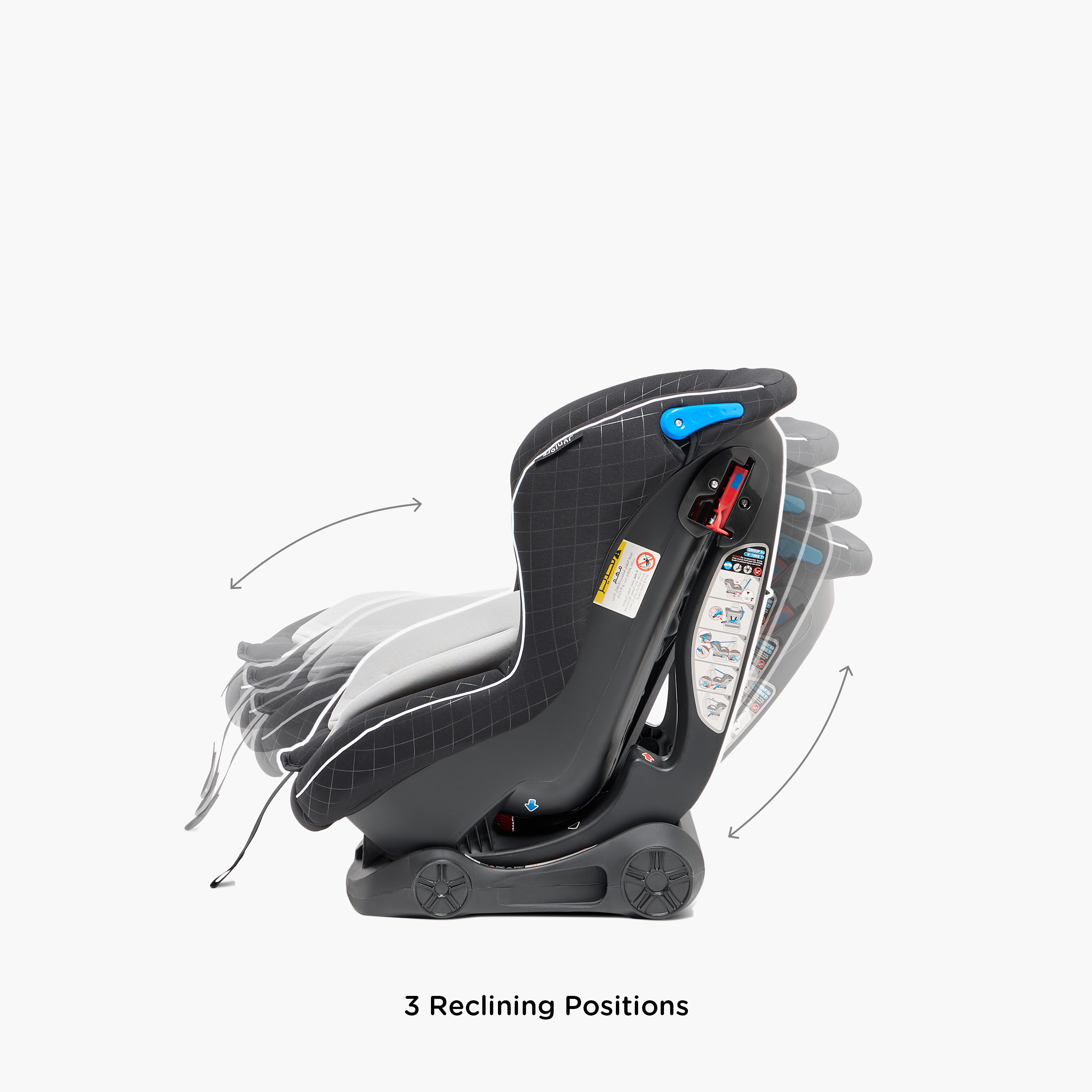 Juniors Speedwell Convertible Car Seat with 5-Point Safety Harness, Rear Facing and Seat Belt System-baby-gear-carseats-image-5