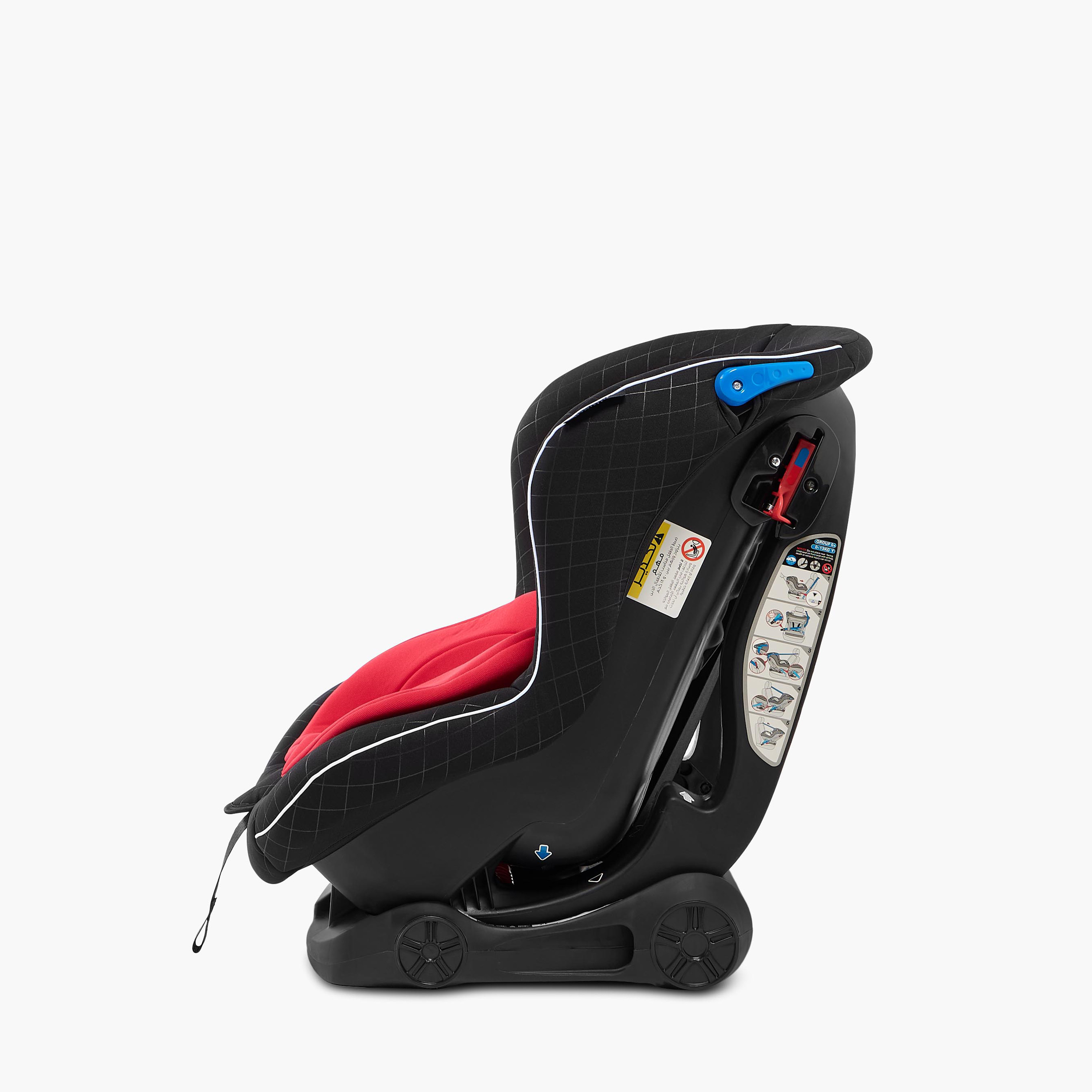 مقعد سيارة سبيدويل قابل للتحويل مع حزام أمان خماسي النقاط ونظام تثبيت خلفي من جونيورز-baby-gear-carseats-image-4