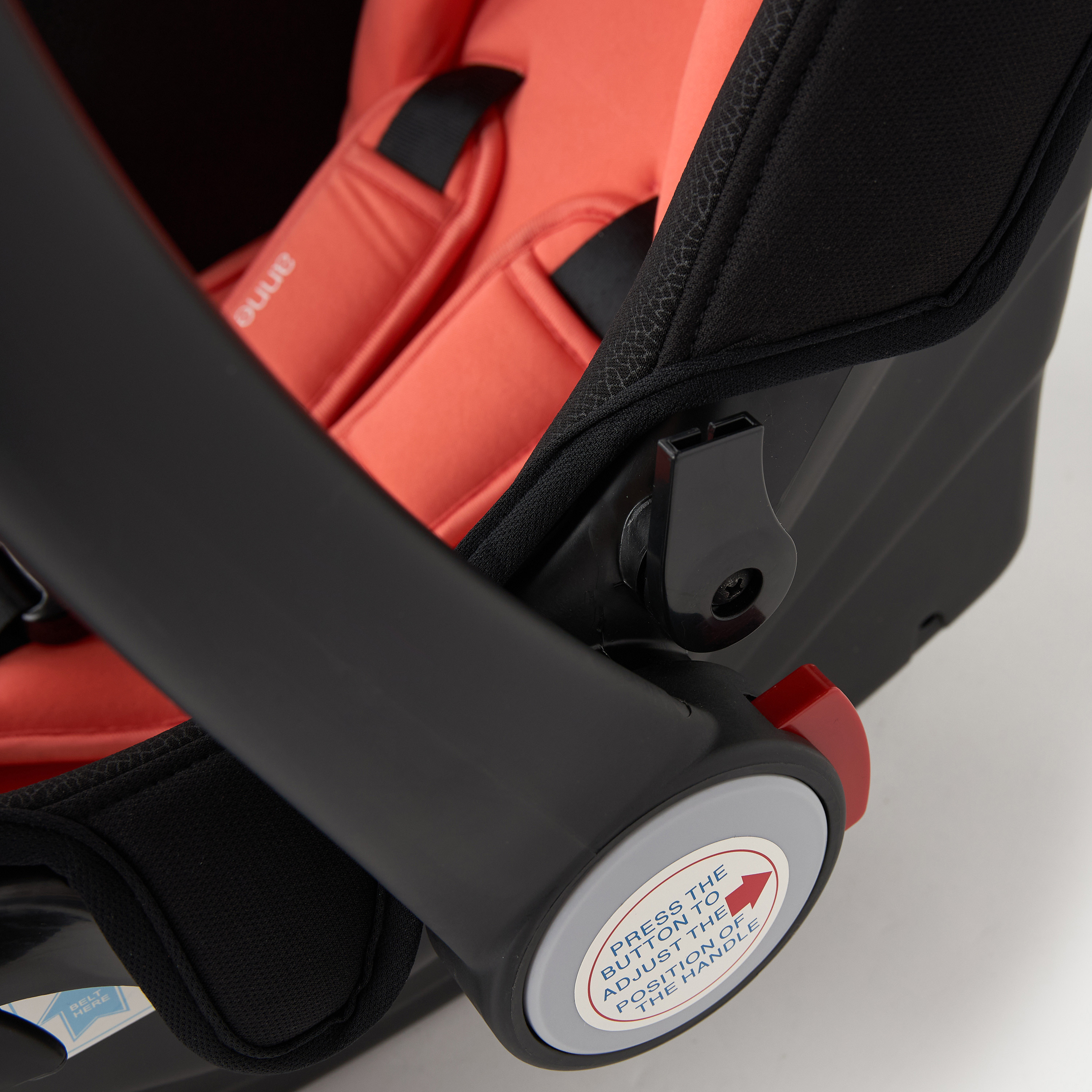 مقعد سيارة آن للرضّع مع حماية من الصدمات الجانبية وتثبيت خلفي وحزام أمان من جونيورز -baby-gear-carseats-image-3