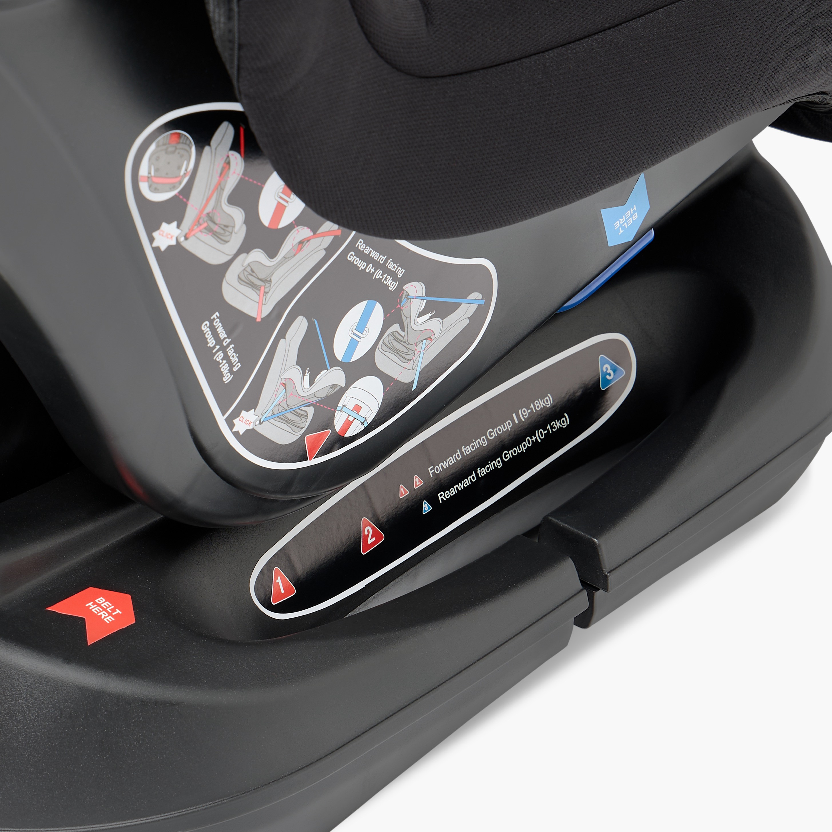 Juniors Challenger Convertible Car Seat with Side Impact Protection and Seat Belt System-baby-gear-carseats-image-12