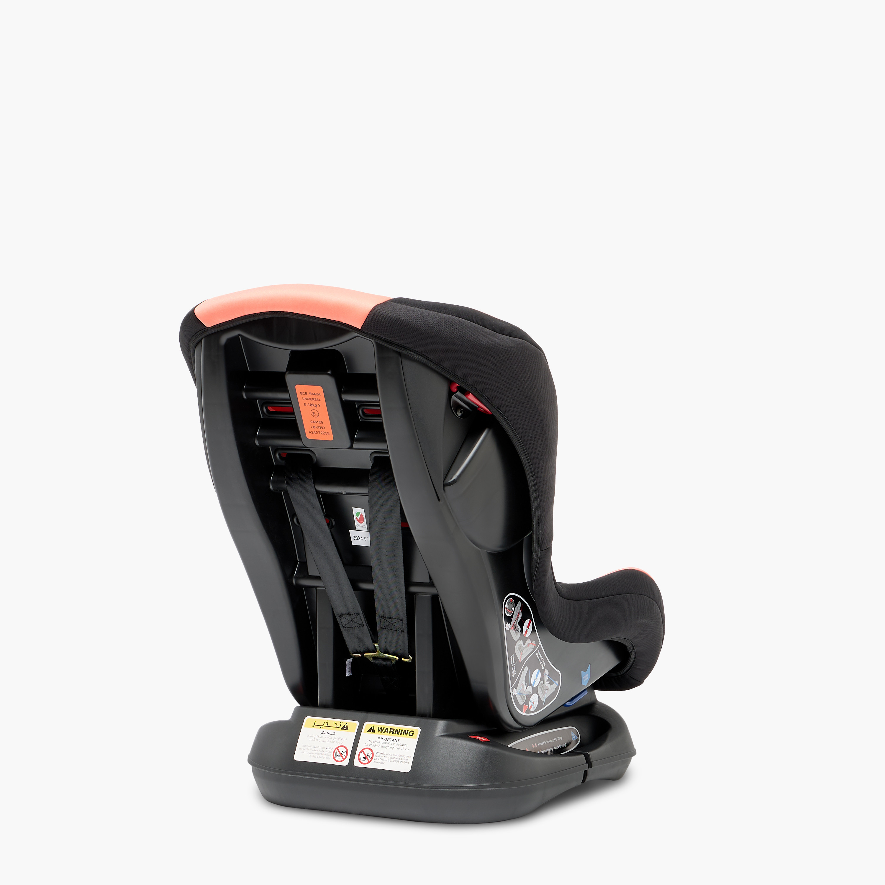 مقعد سيارة تشالنجر قابل للتحويل مع حماية من الصدمات الجانبية ونظام حزام الأمان من جونيورز-baby-gear-carseats-image-3