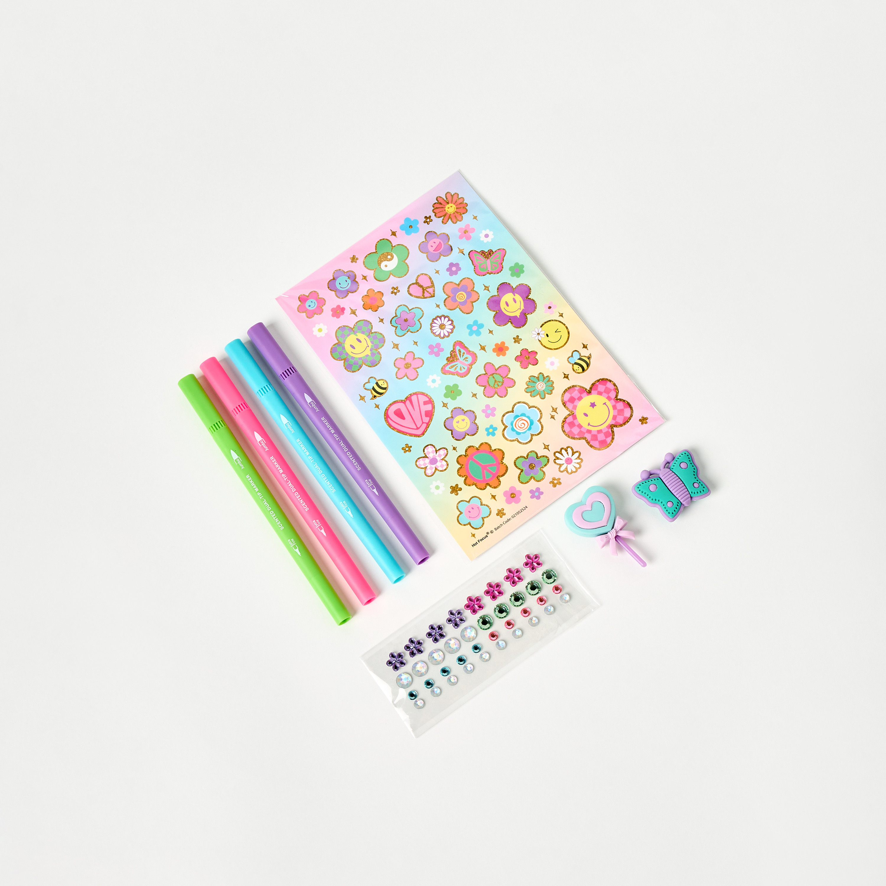 Hot Focus Fun Sketching Vibes Stationery Set with Pouch-school-artsandcrafts-image-2