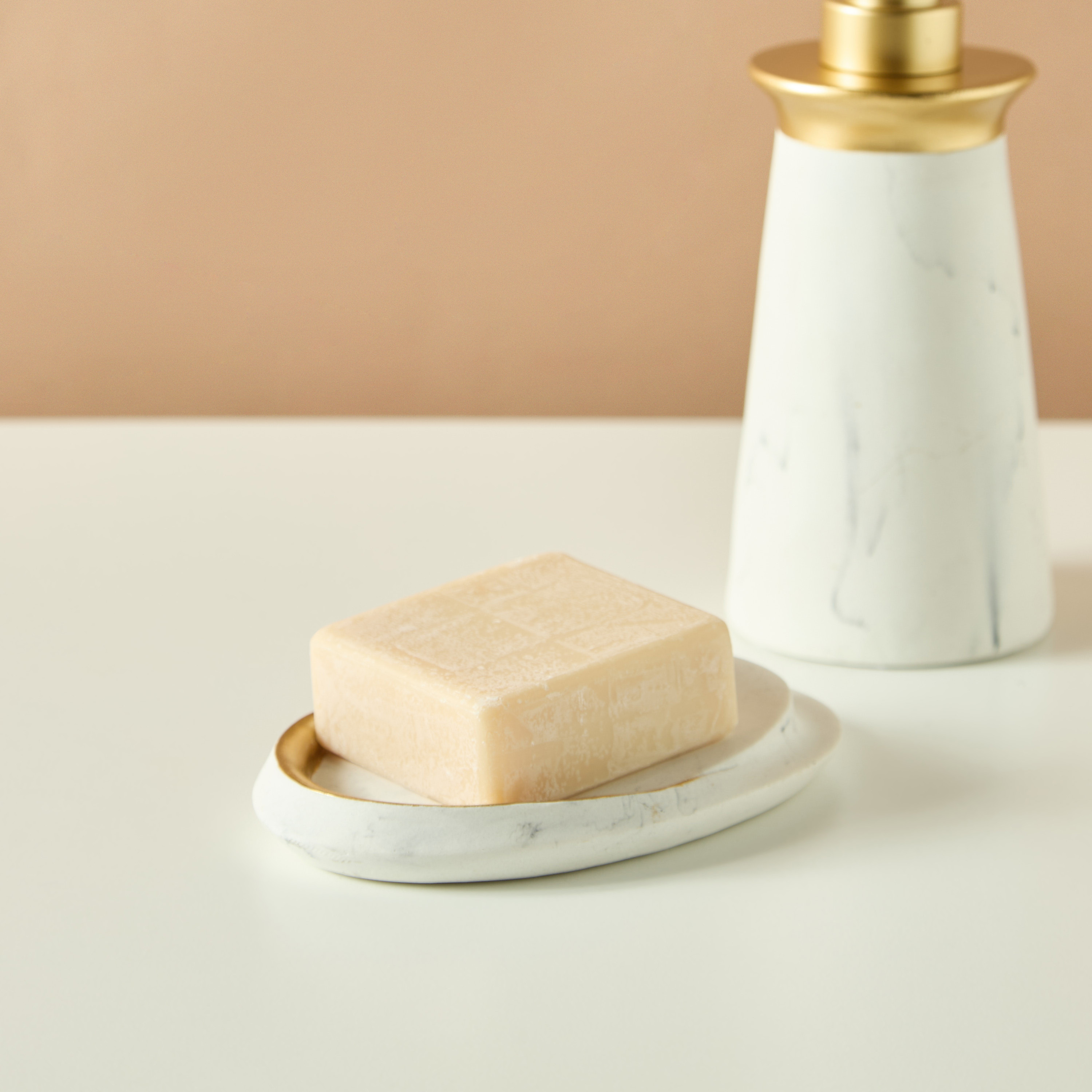 Marbelled Soap Dish-household-bathandlaundry-bathaccessories-soapdishesanddispensers-image-1