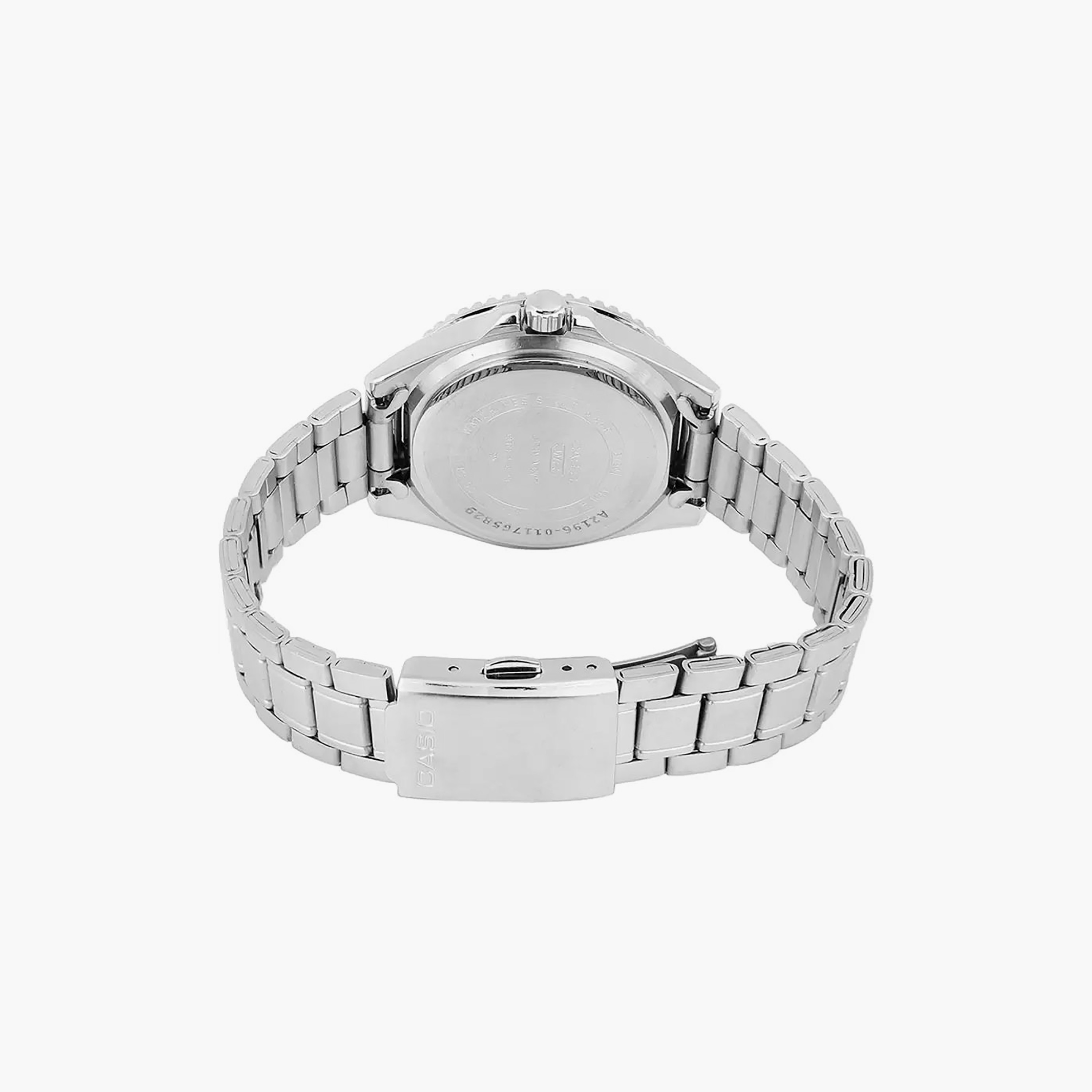 Casio Men's Silver Analog Stainless Steel Strap Watch | MDV-10D-1A1VDF-men-watchesandjewellery-watches-image-3
