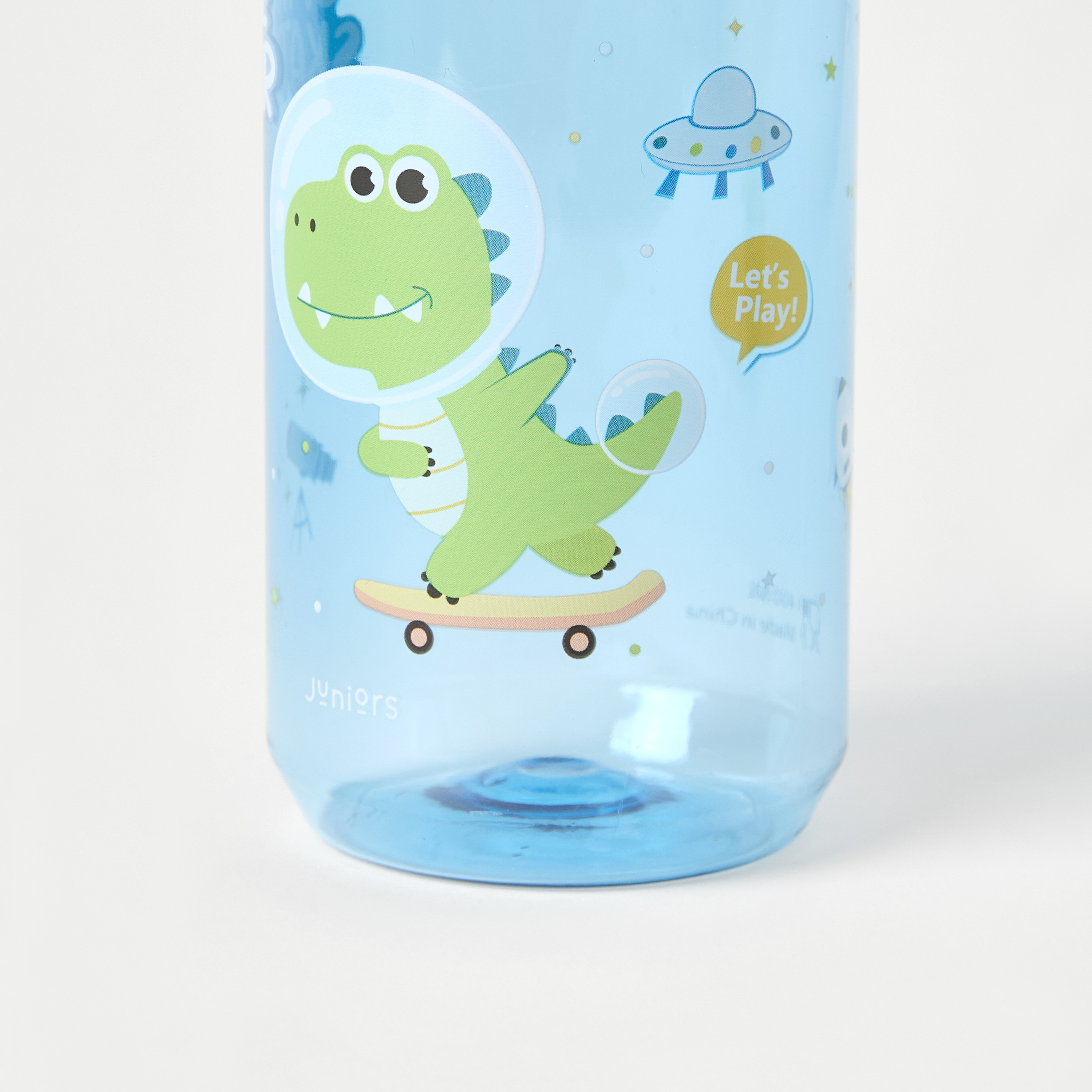 Juniors Tritan Dinosaur Print No Spill Straw Water Bottle - 400 ml-baby-feeding-mealtimeessentials-image-5