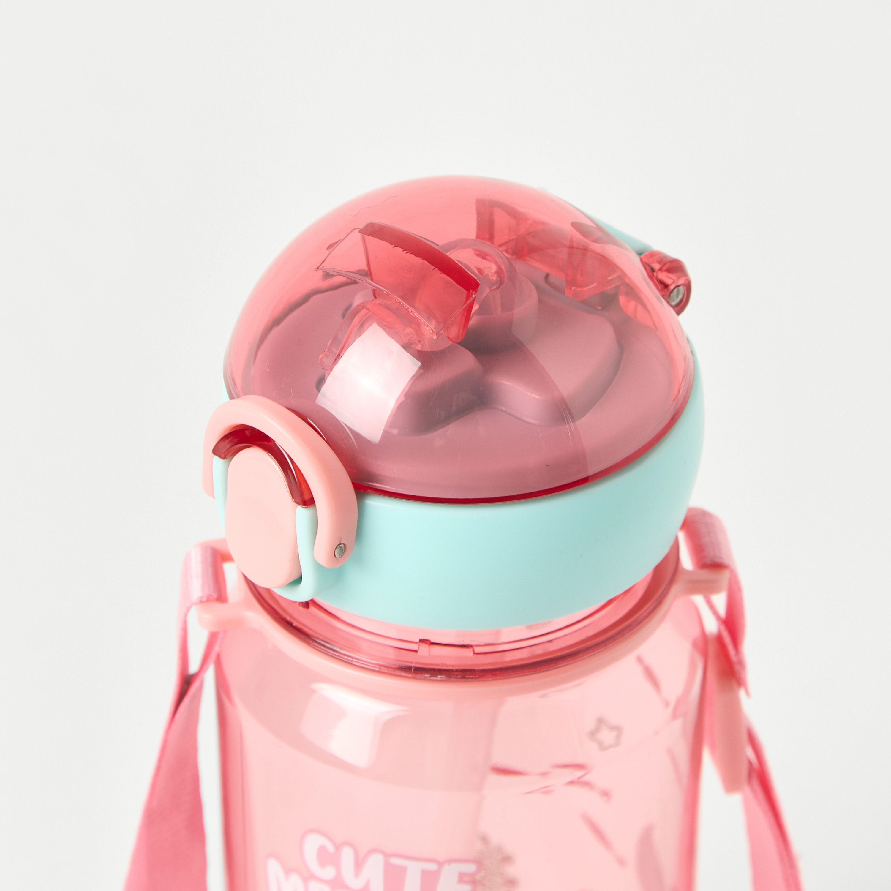 Juniors Mermaid Print Tritan Straw Bottle - 400 ml-baby-feeding-mealtimeessentials-image-3