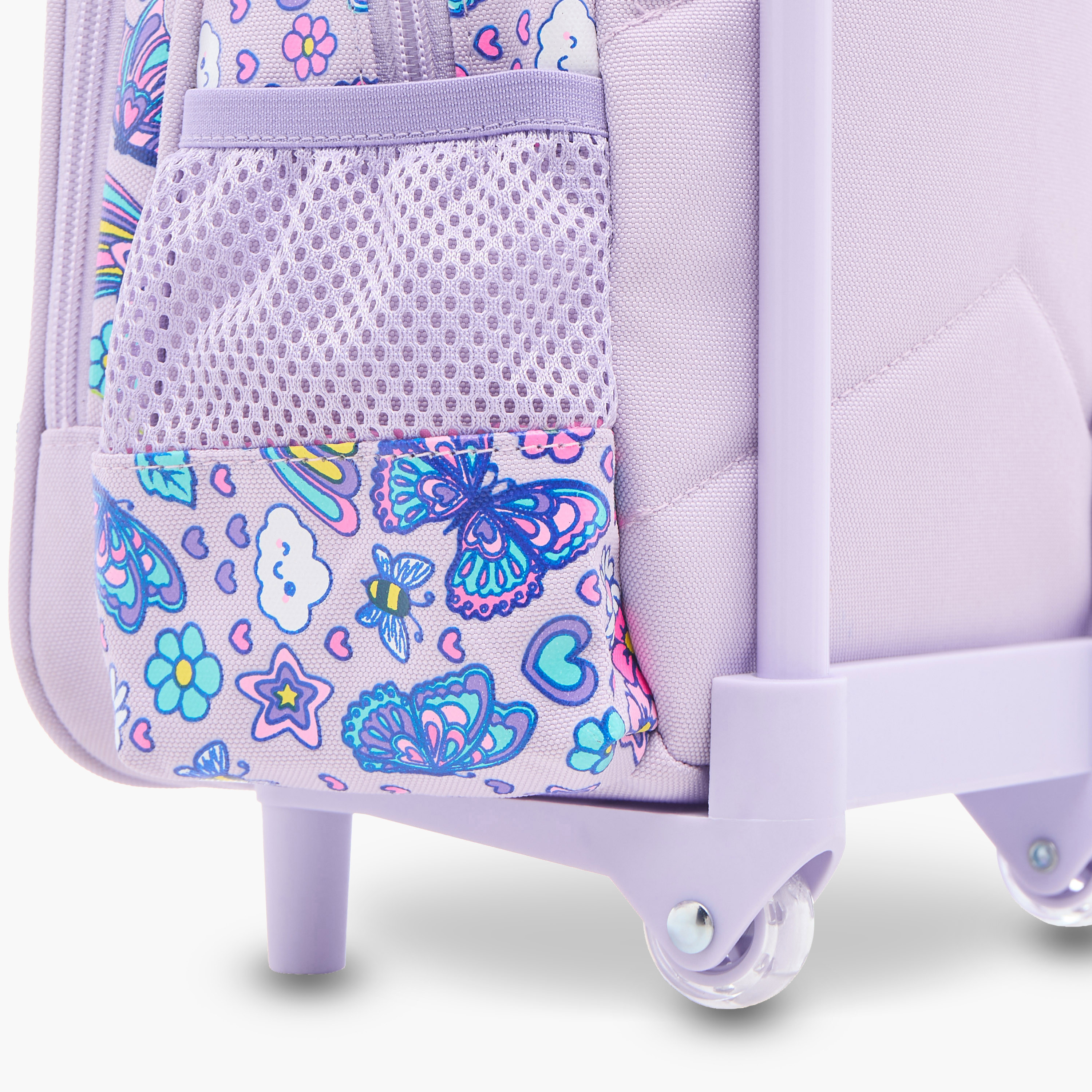 Skylar 10-inch All-Over Print Trolley Backpack with Retractable Handle - 24x13x27 cms-school-bagsandbackpacks-trolleybags-image-8