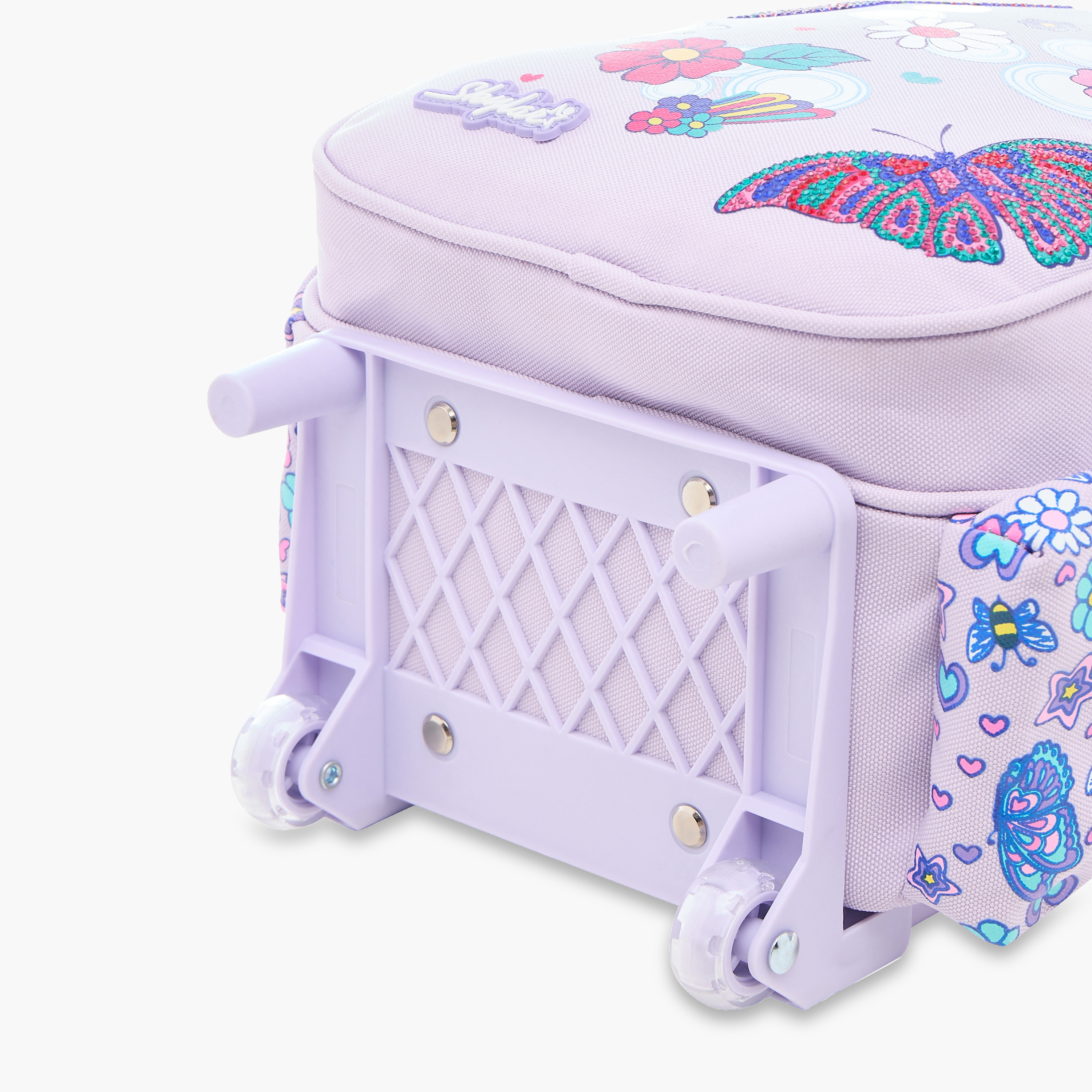 Skylar 10-inch All-Over Print Trolley Backpack with Retractable Handle - 24x13x27 cms-school-bagsandbackpacks-trolleybags-image-9