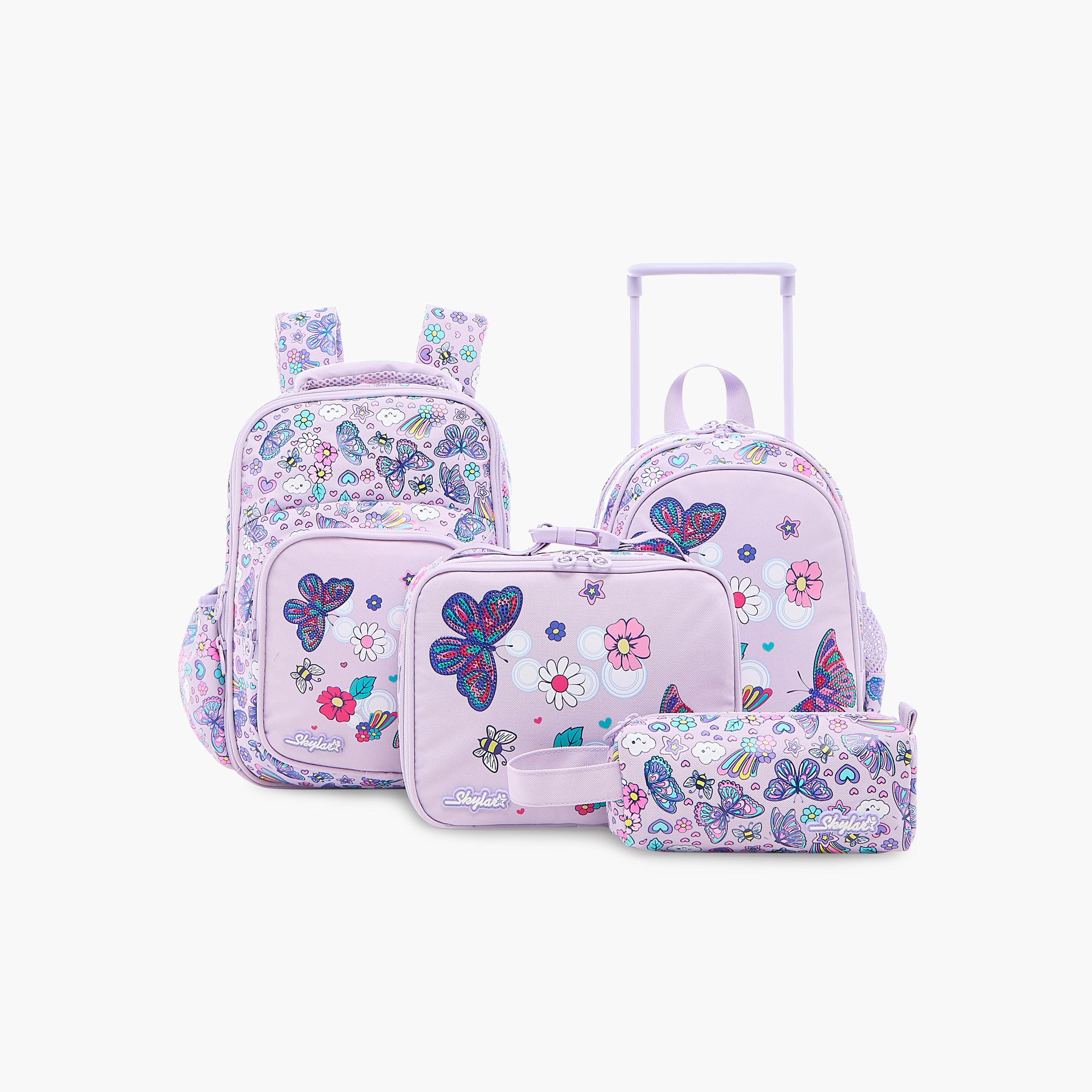 شنطة غداء بحزام بإبزيم وسحاب إغلاق وطبعات من سكايلر-school-lunchessentials-lunchbags-image-8