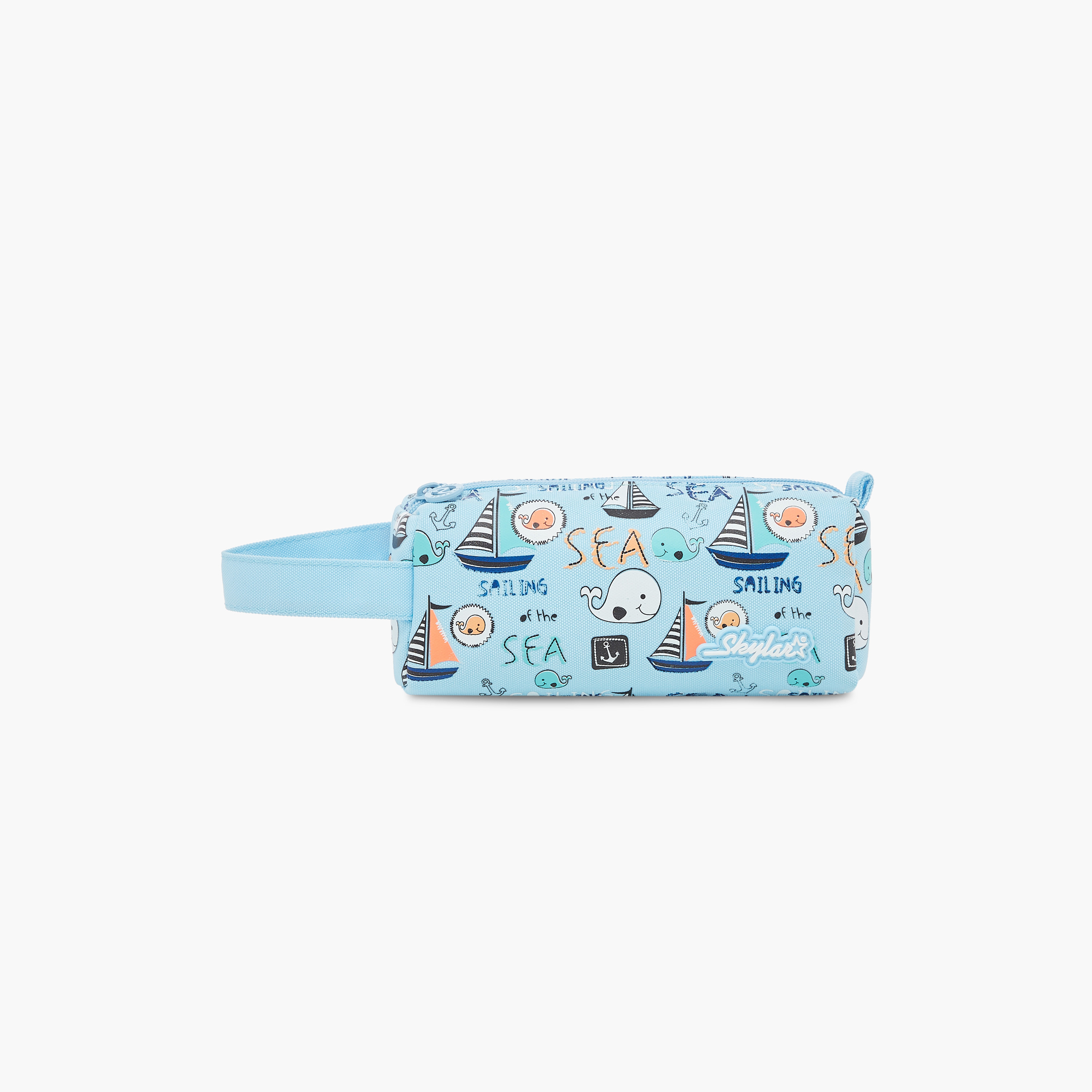 Skylar Sea Print Pencil Pouch and 3D Accessories-school-stationery-pencilcases-image-1