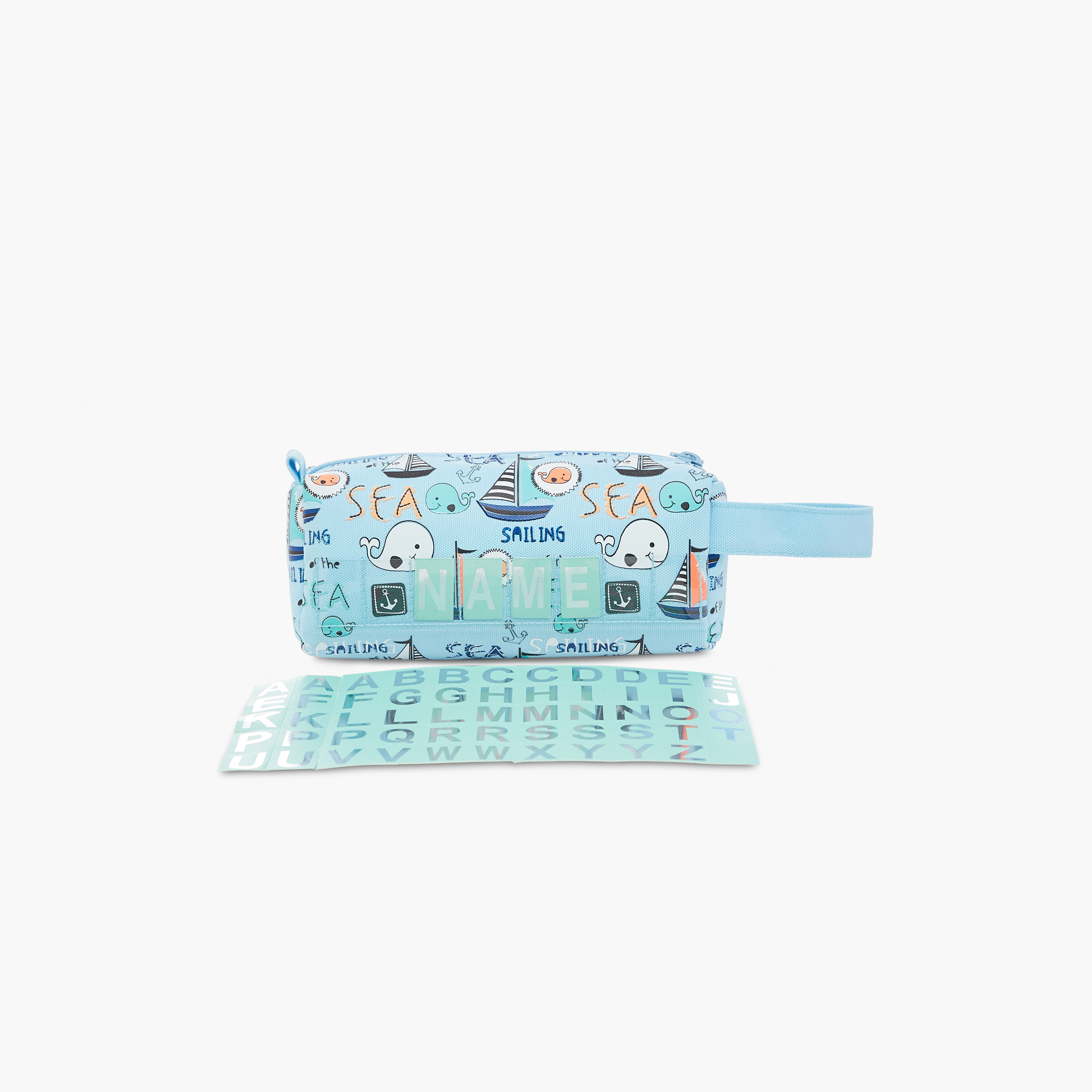 Skylar Sea Print Pencil Pouch and 3D Accessories-school-stationery-pencilcases-image-3