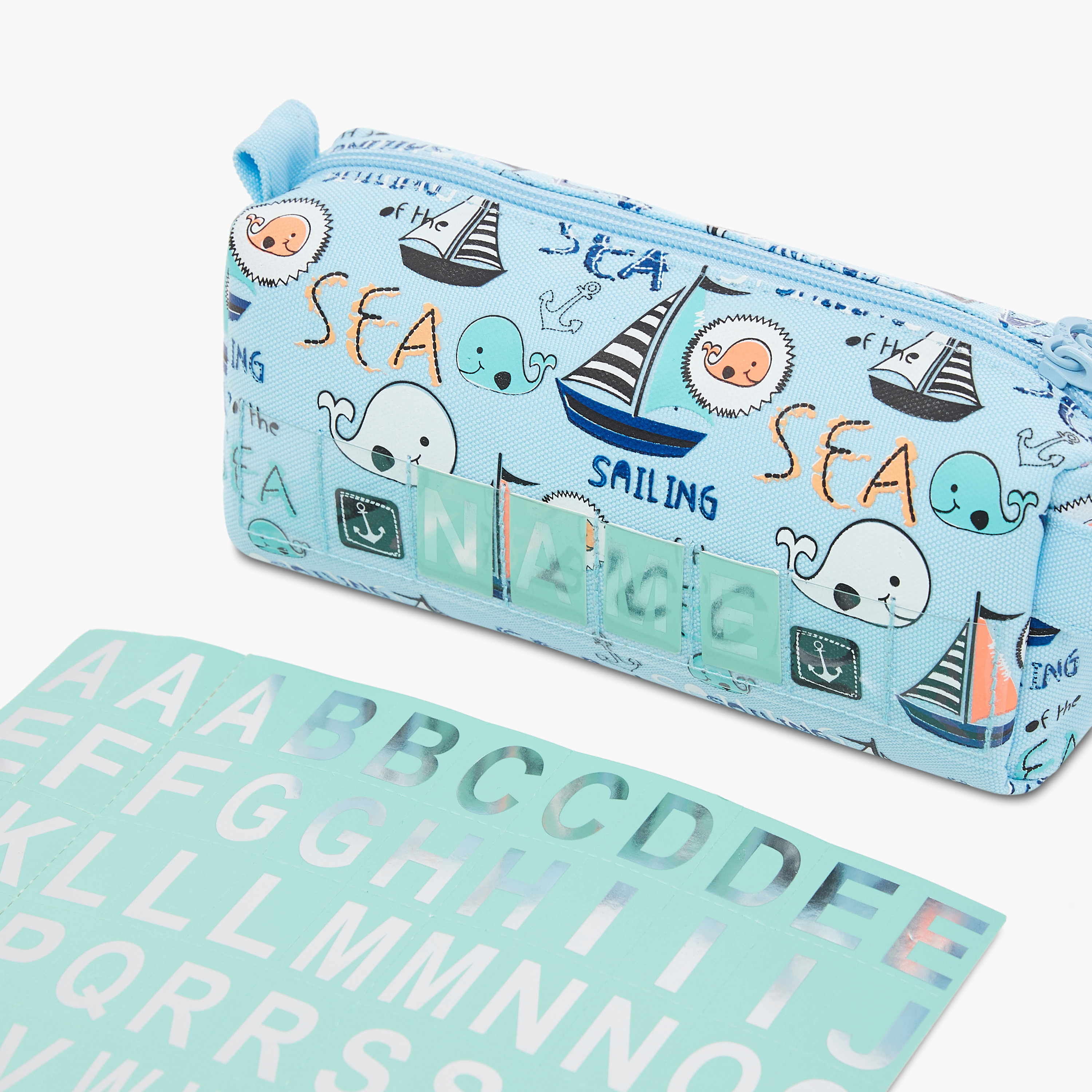 Skylar Sea Print Pencil Pouch and 3D Accessories-school-stationery-pencilcases-image-5