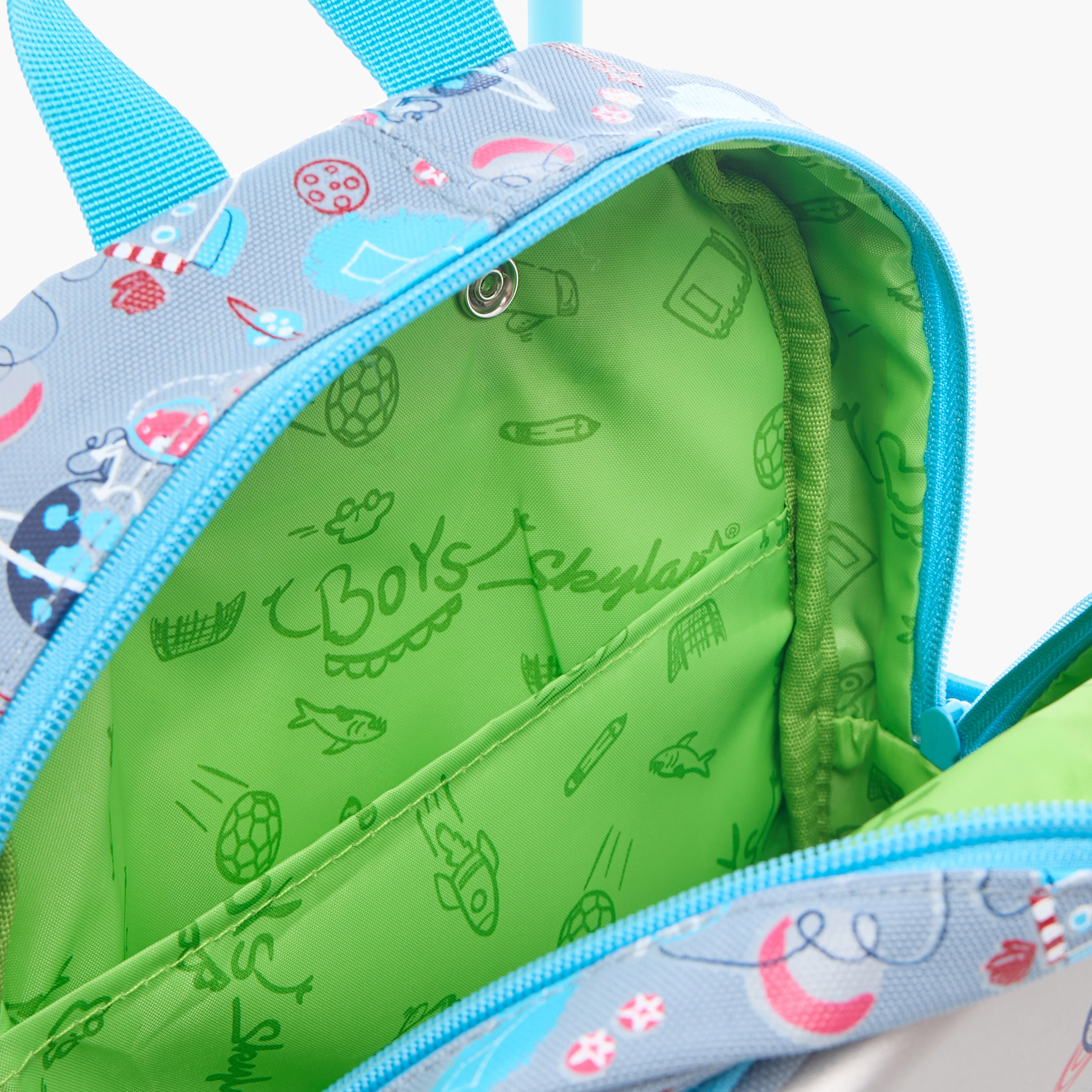 Skylar Space Print 10-inch Trolley Bag with Retractable Handle - 24x13x27 cms-school-bagsandbackpacks-trolleybags-image-12