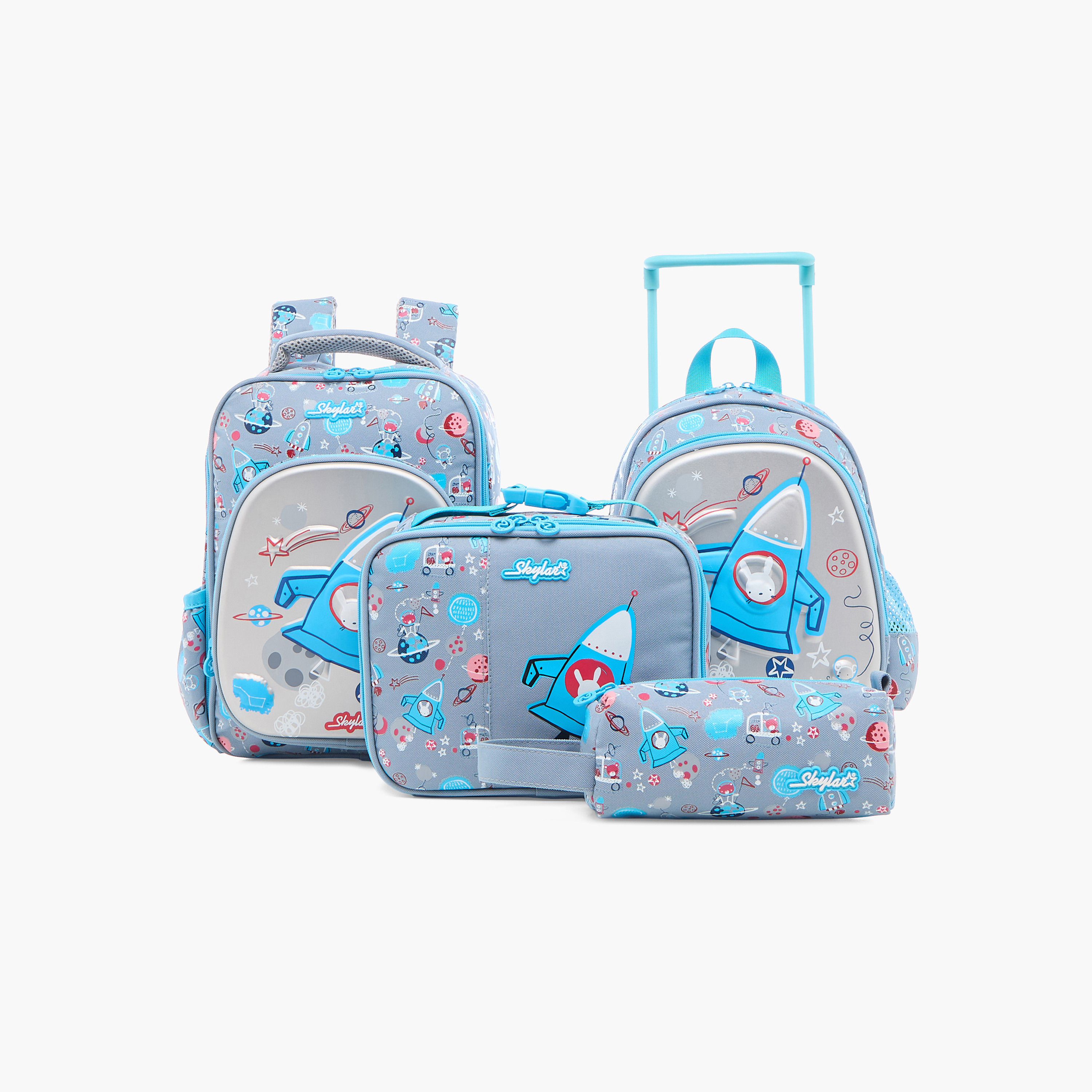 Skylar Printed Lunch Bag with Zip Closure and Top Handle-school-lunchessentials-lunchbags-image-8