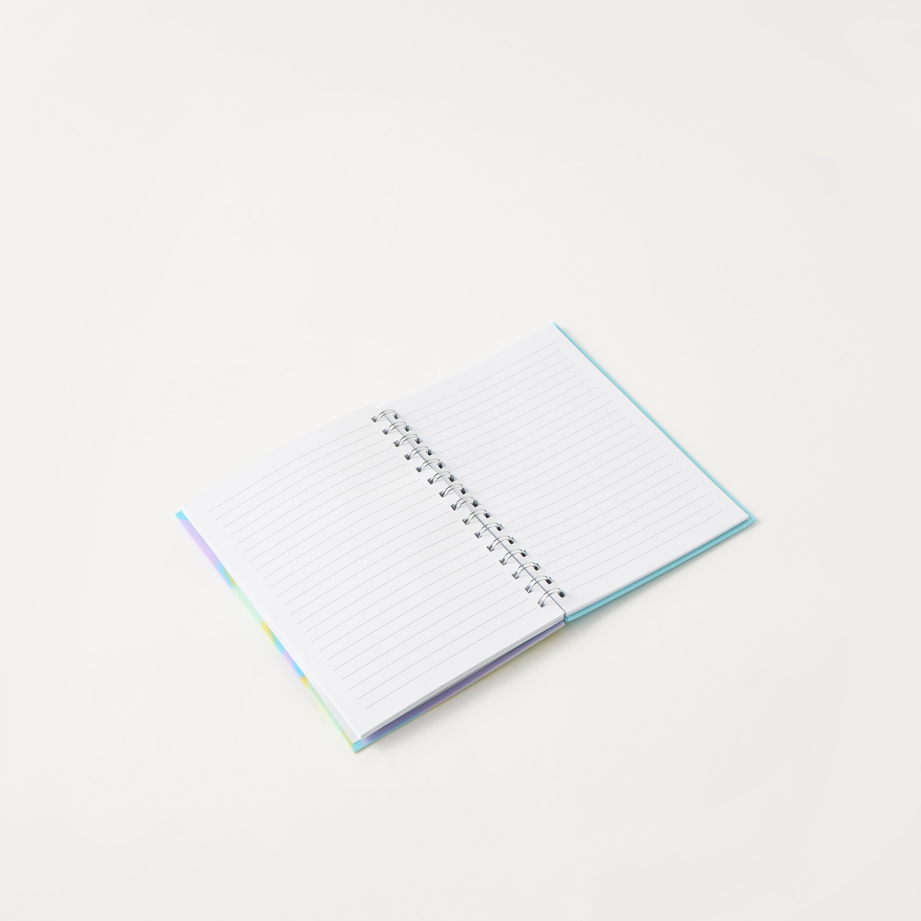 Heart Textured Spiral Ruled A5 Notebook with 6 Jibbitz Charms-school-stationery-notebooks-image-3