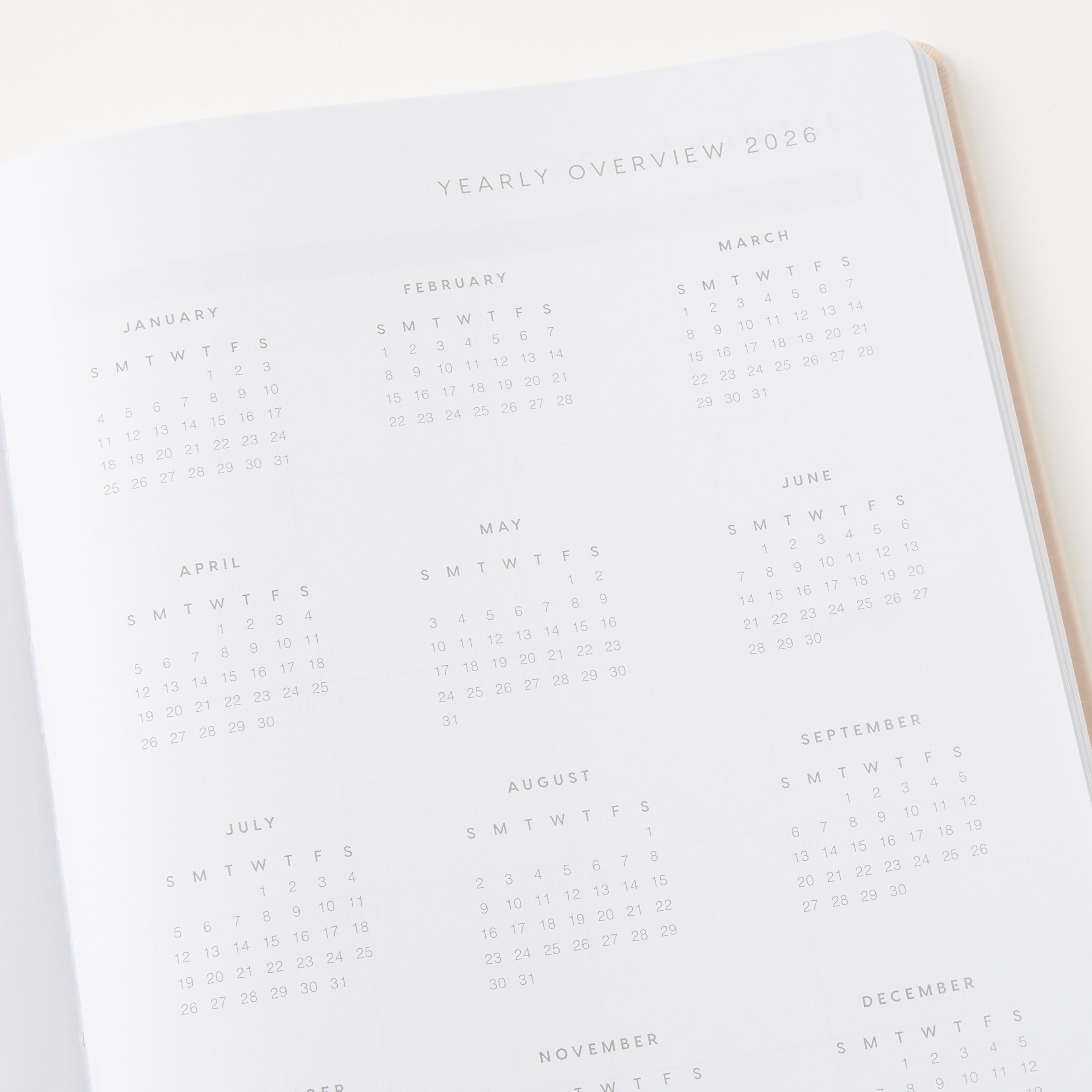 Printed Hardcover A4 Weekly Planner-school-stationery-notebooks-image-5