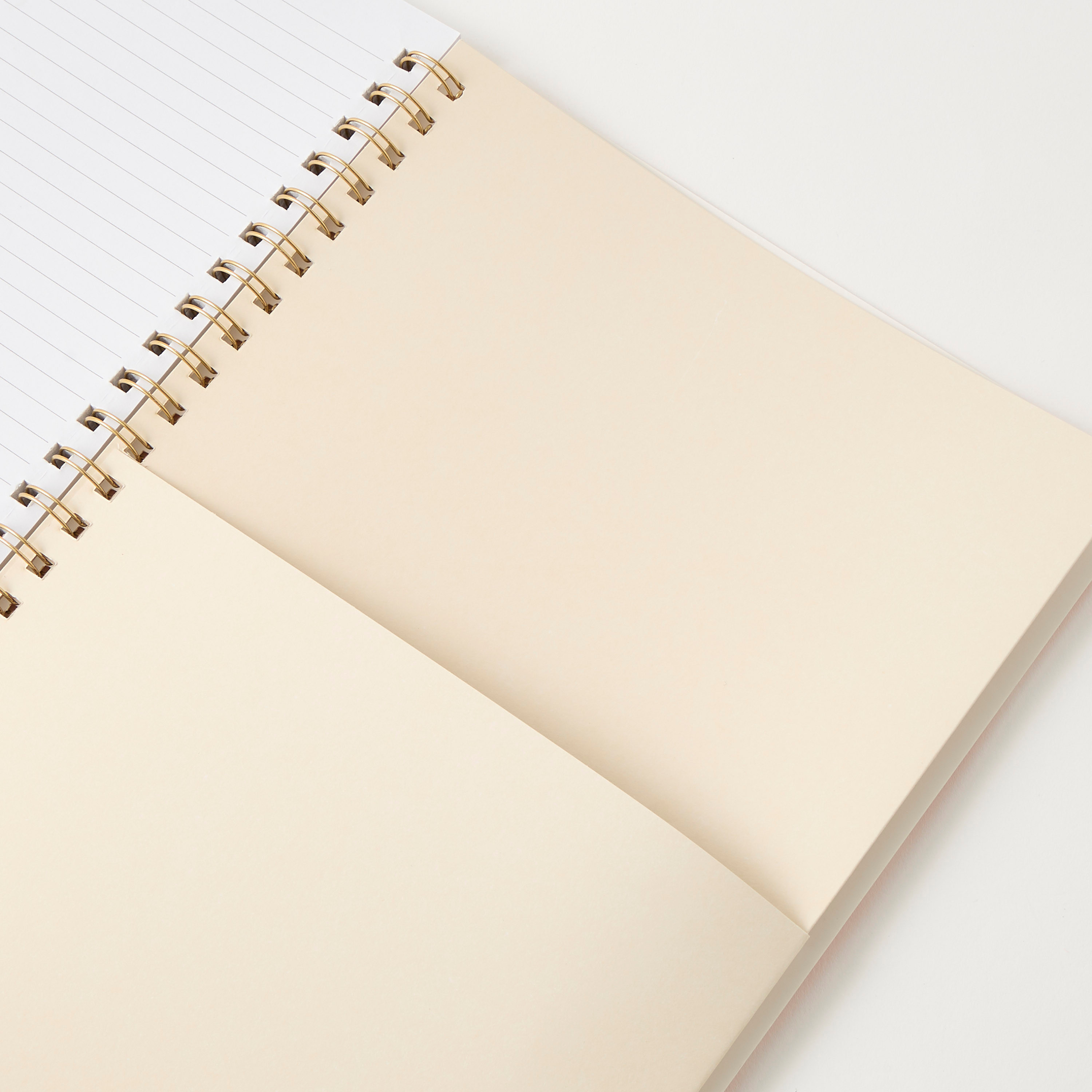 دفتر ملاحظات مقاس A4 بسلك لولبي وغطاء ناعم وطبعات أزهار مع خيط مرفق-school-stationery-notebooks-image-5