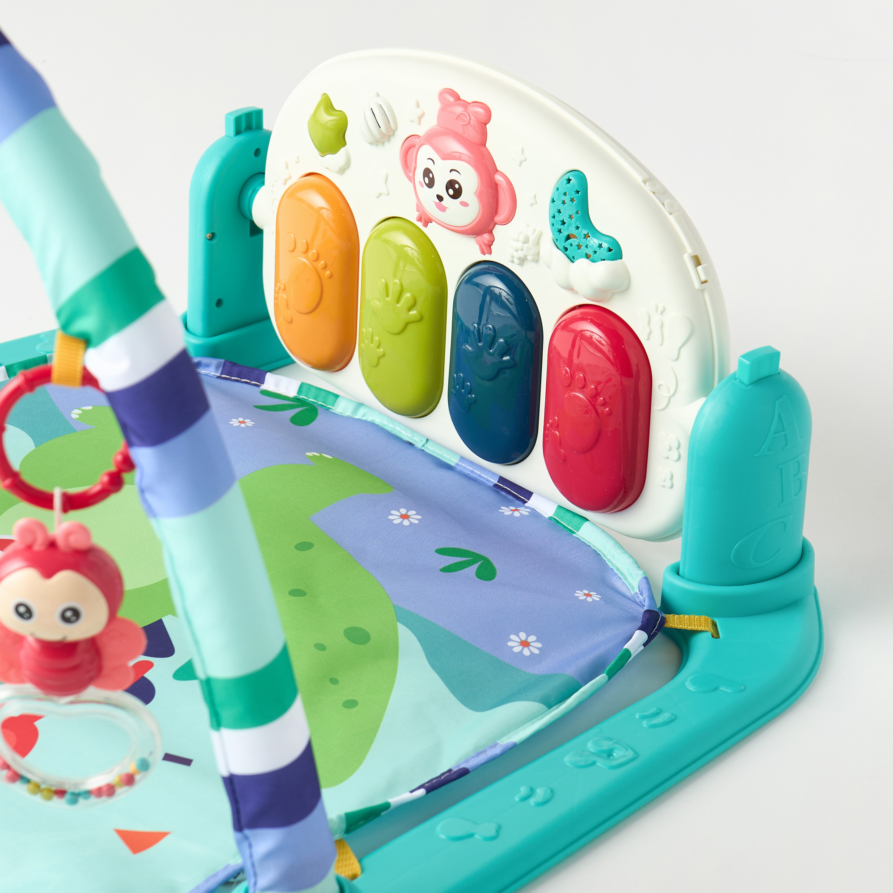 Animal Print Baby Gym Piano Playmat-baby-infantactivity-playgyms-image-4