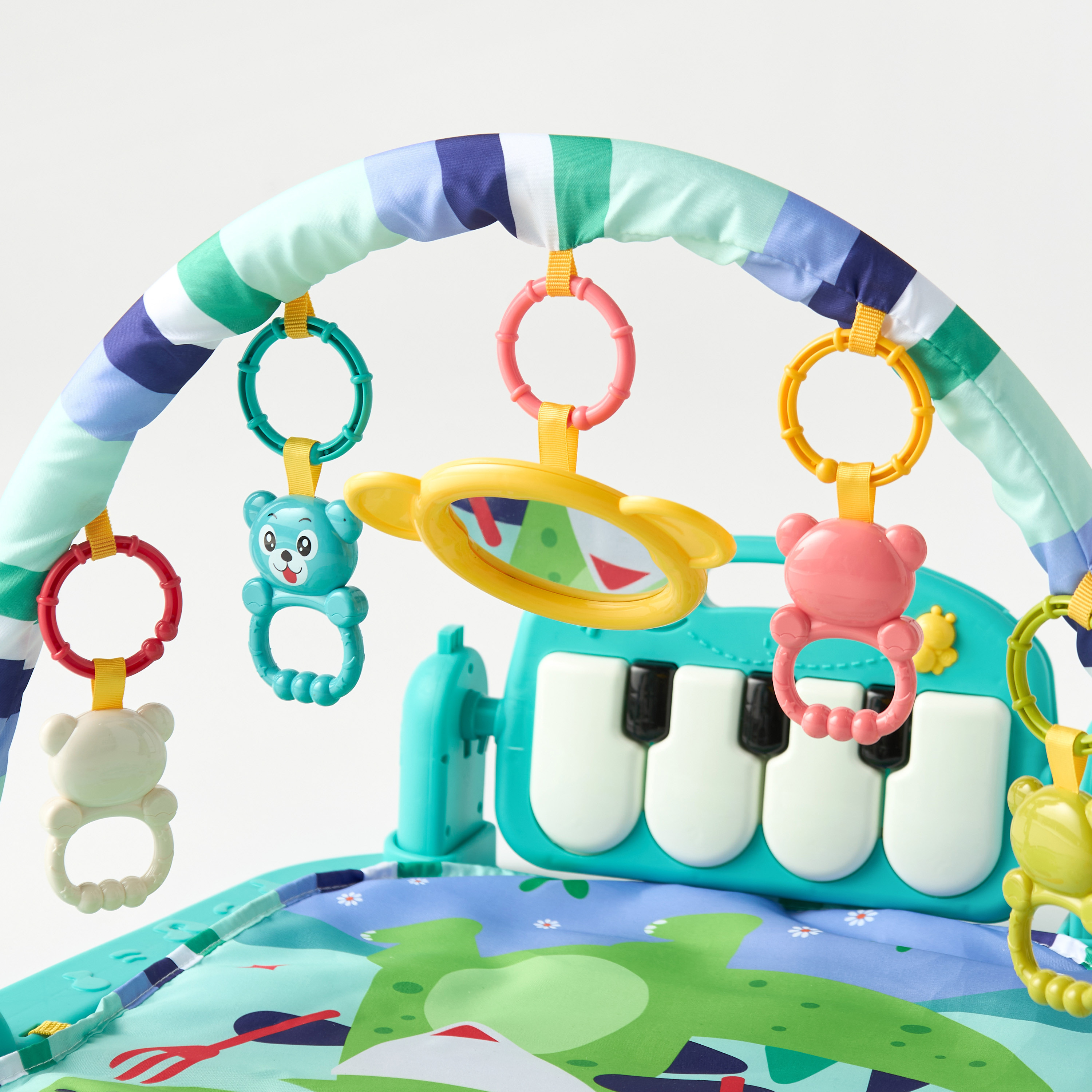 Animal Print Pedal Harps Baby Piano Playmat-baby-infantactivity-playpensandplaymats-image-3