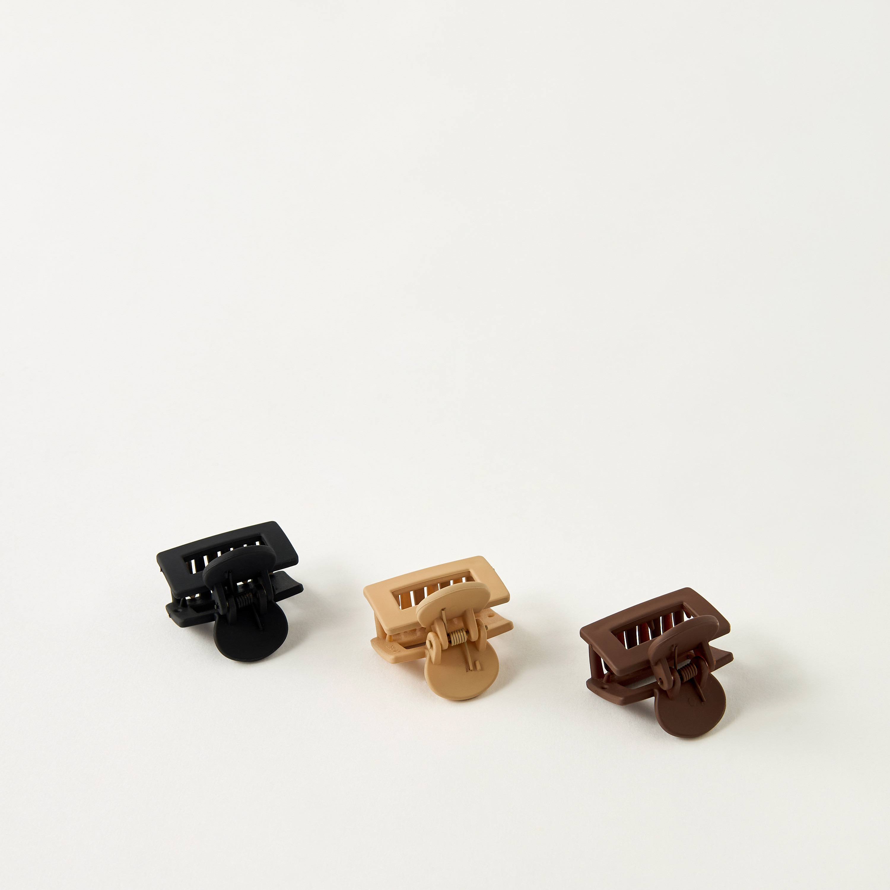 Solid Half Moon Hair Clamp - Set of 3-women-hairaccessories-clamps-image-1