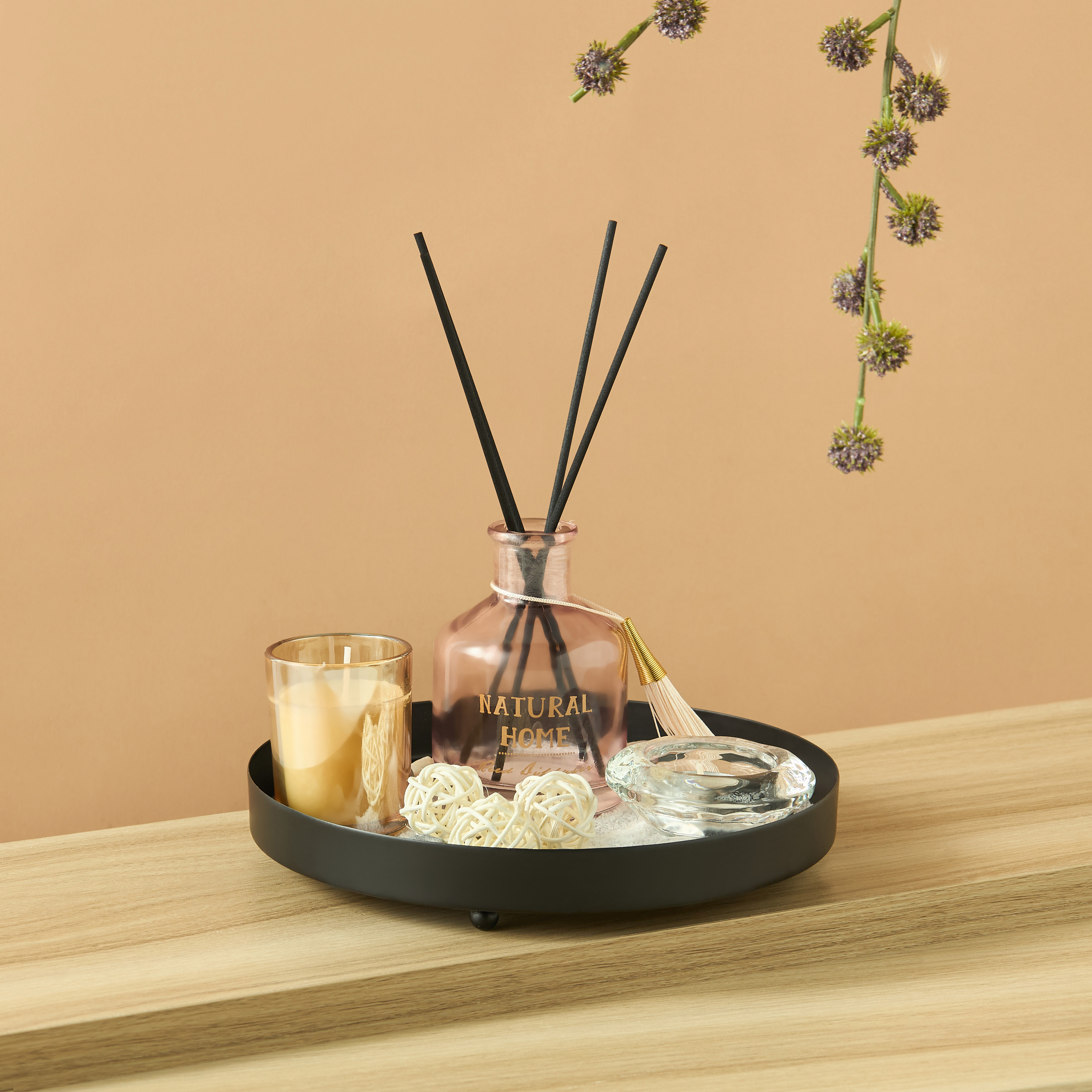 Gazal Vanilla Fragrance Tray Gift Set-household-homefragrance-fragrancegiftset-image-1