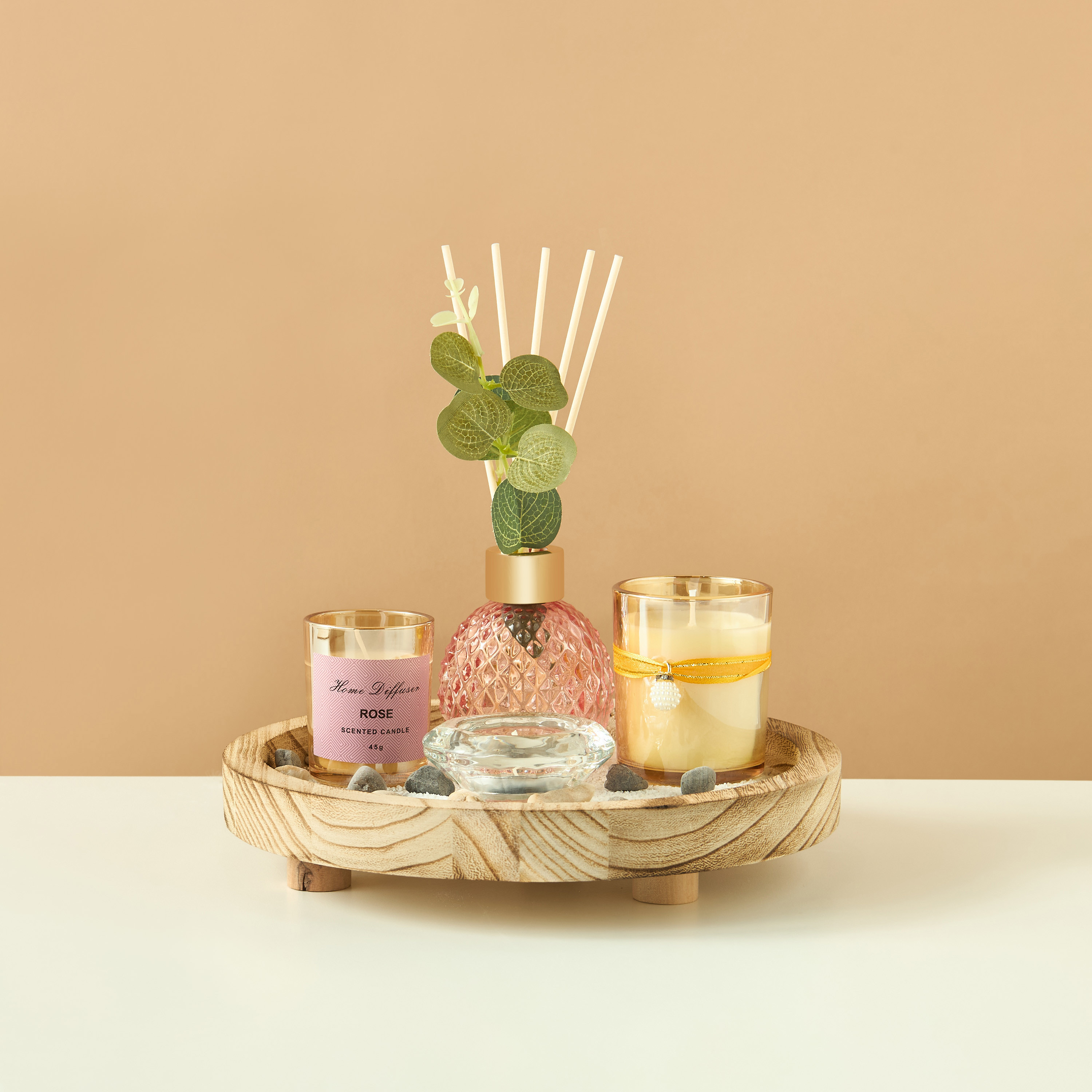 Gazal Vanilla Fragrance Tray Gift Set-household-homefragrance-fragrancegiftset-image-2
