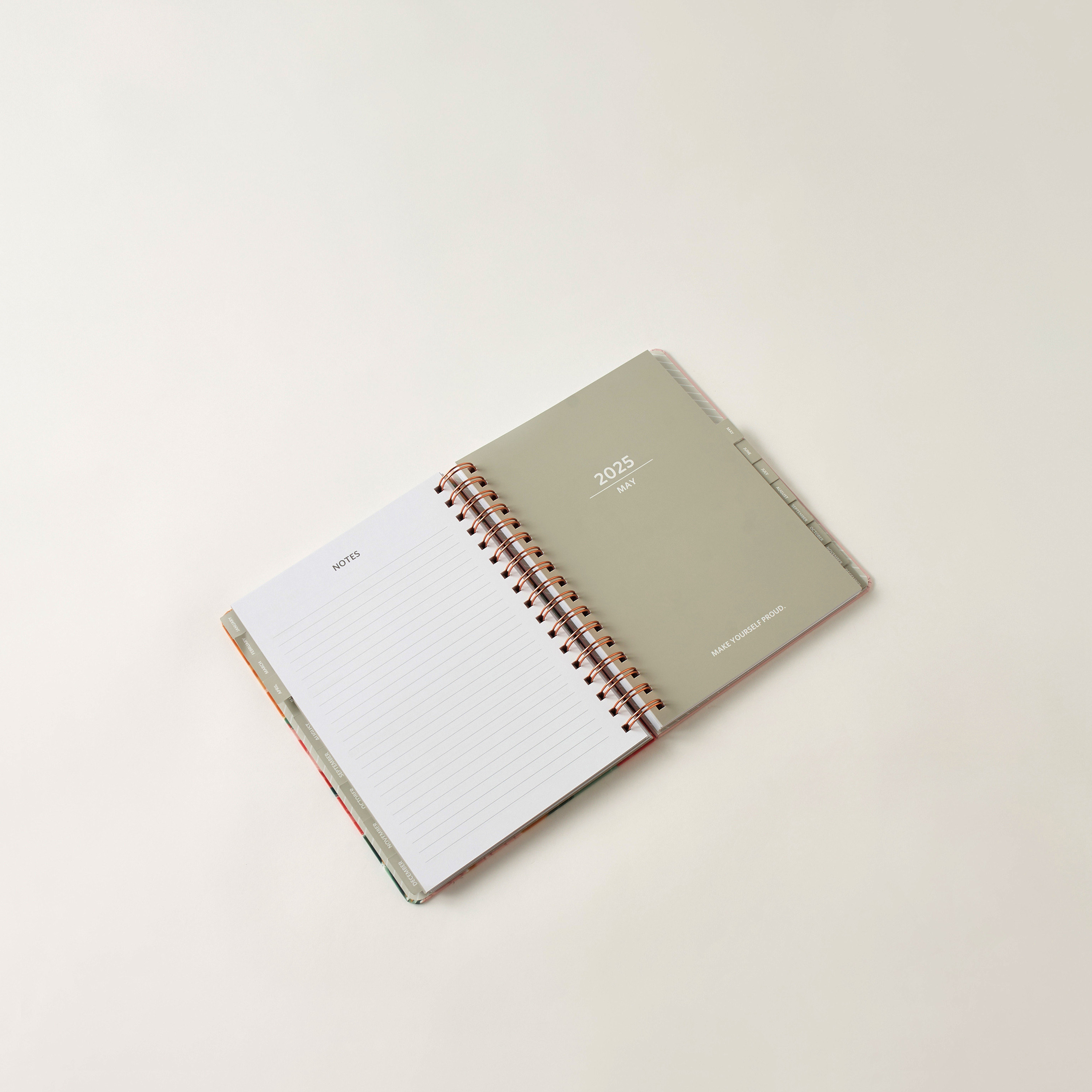 Floral Print A5 Spiral Journal-school-stationery-notebooks-image-4