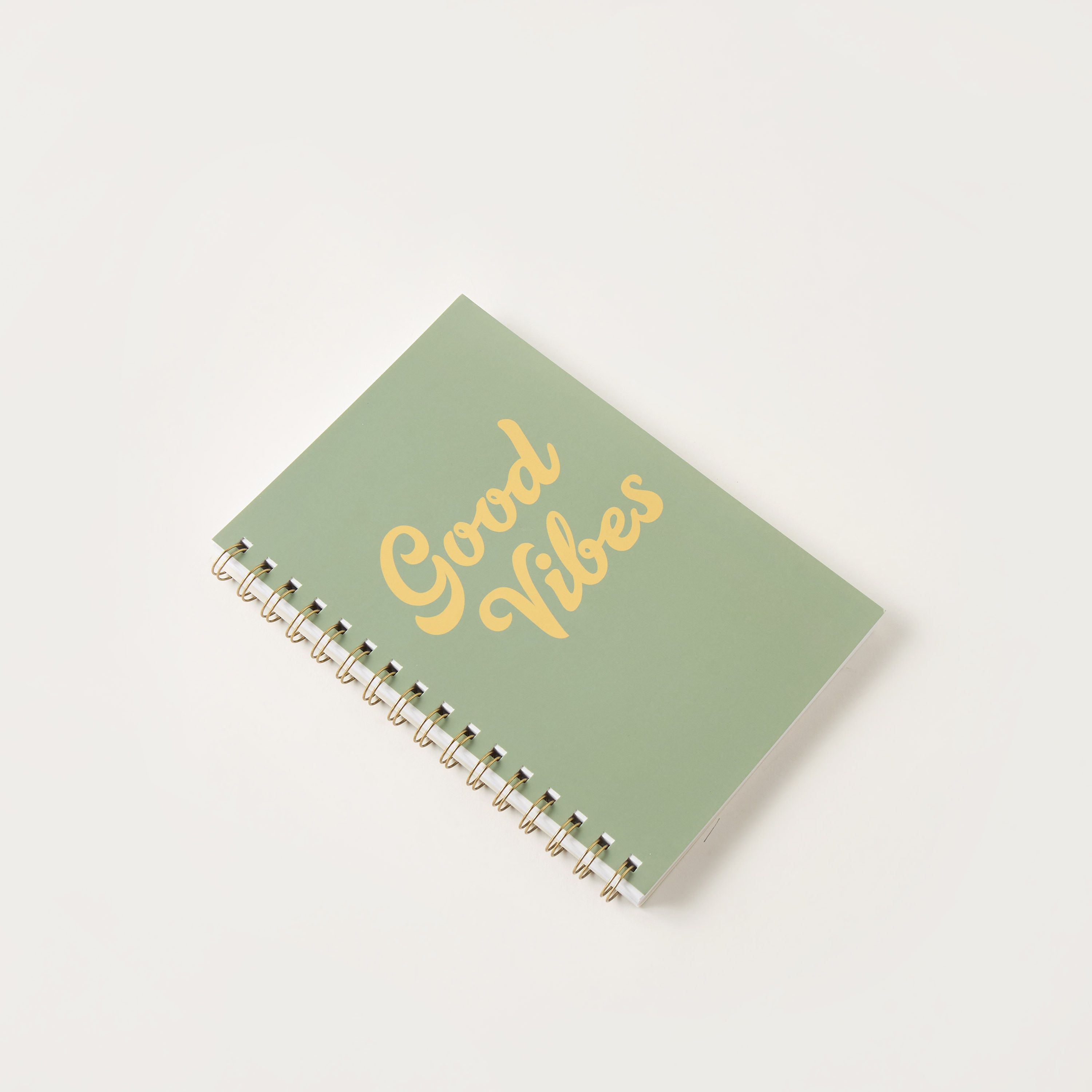 Slogan Print A5 Spiral Notebook-school-stationery-notebooks-image-2