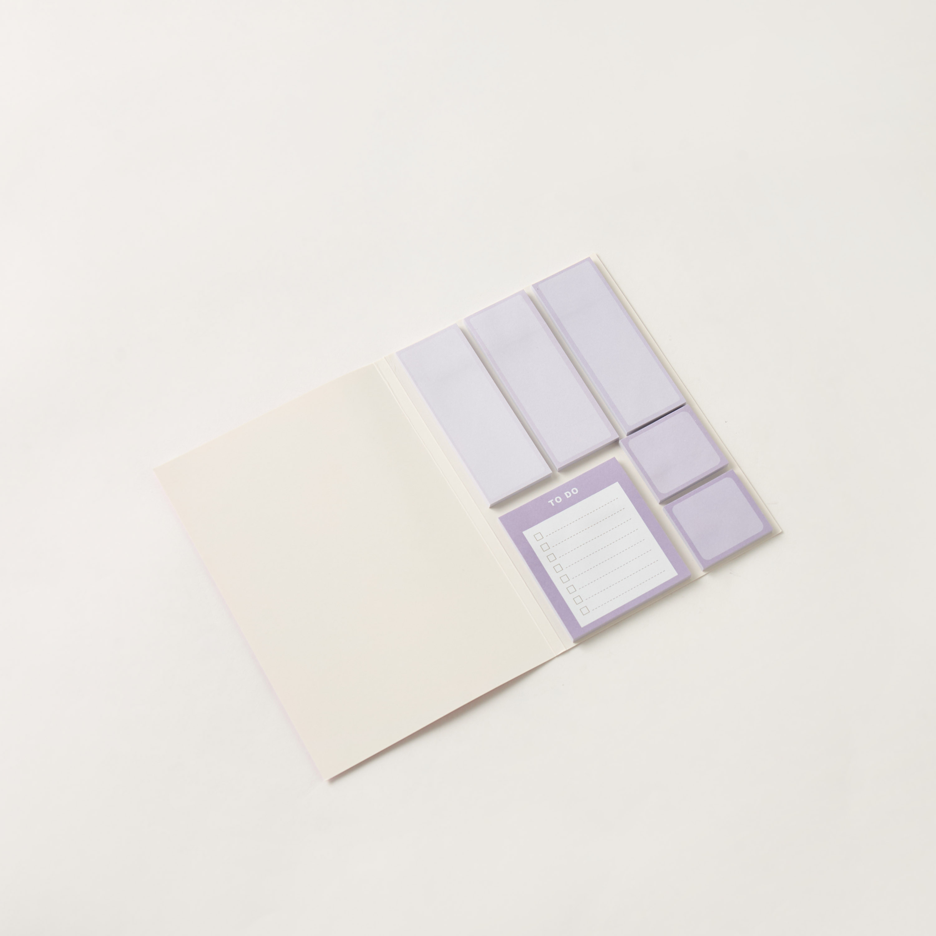 Slogan Print 8-Piece Memo Pad and Sticky Notes Set-school-stationery-sets-image-4