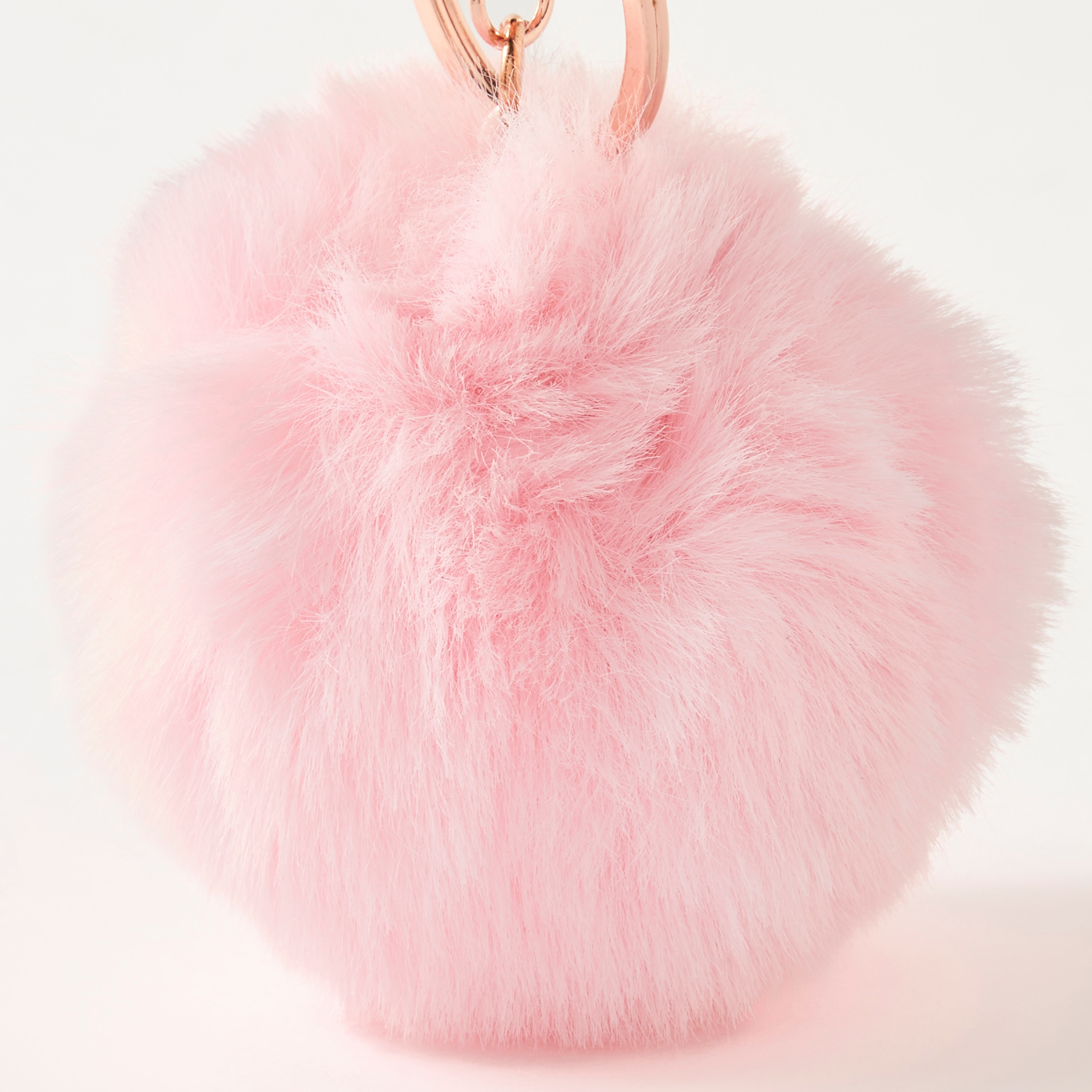 Pom-Pom Charm Keychain with Hook-girls-accessories-keyringsandbagcharms-image-2