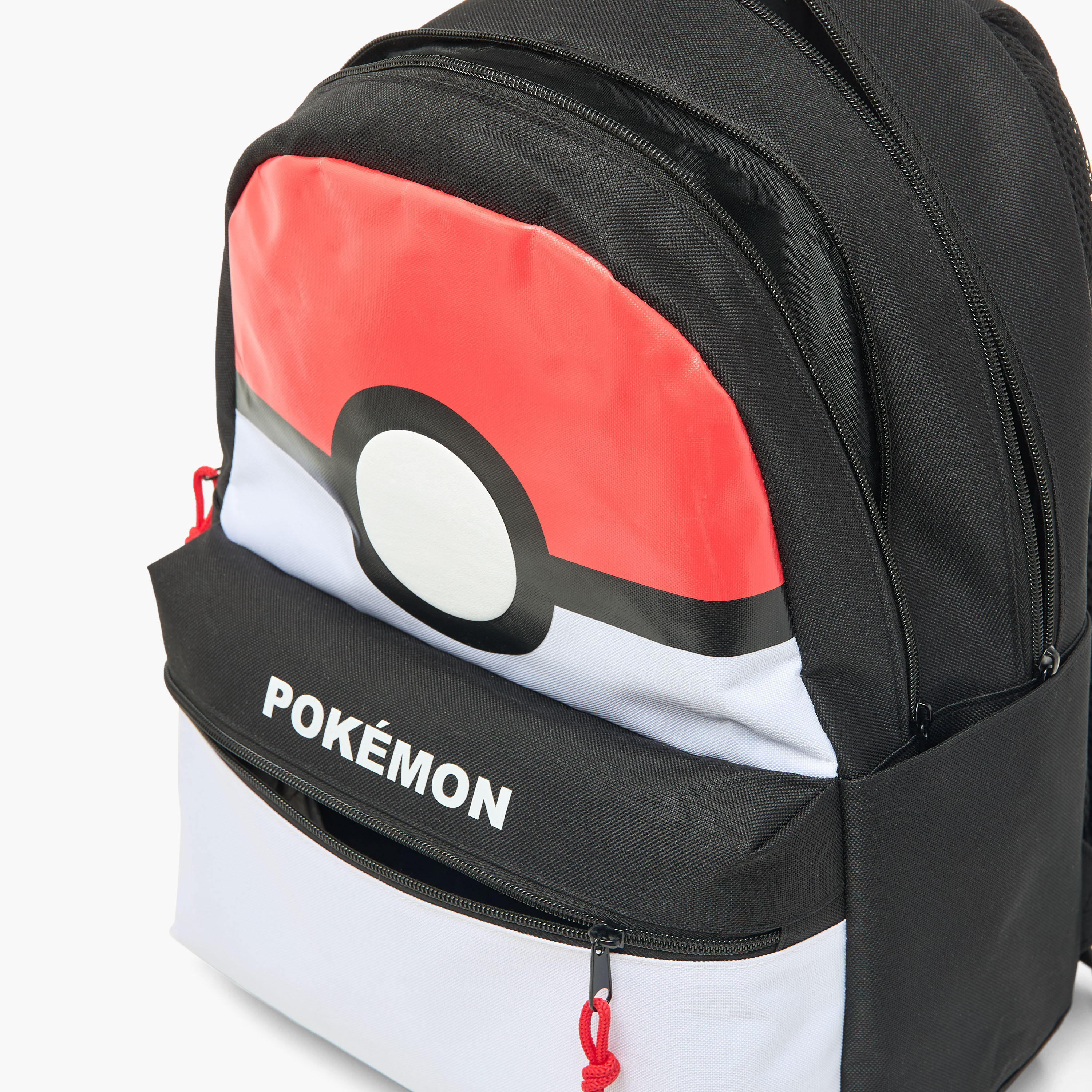 شنطة ظهر بحمالات قابلة للتعديل وسحاب للإغلاق بطبعات بوكيمون - 16 بوصة-school-bagsandbackpacks-backpacks-image-7