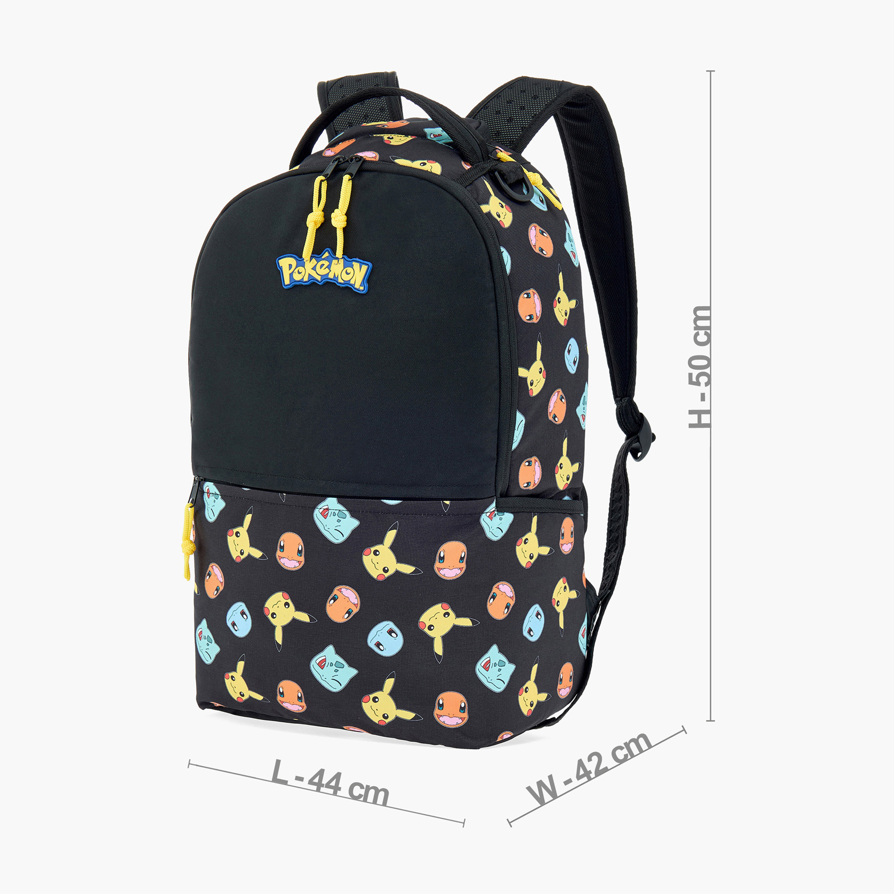 شنطة ظهر بحمالات قابلة للتعديل وسحاب للإغلاق بطبعات بوكيمون - 16 بوصة-cpkids-backtoschool-schoolbagsandbackpacks-backpacks-image-2