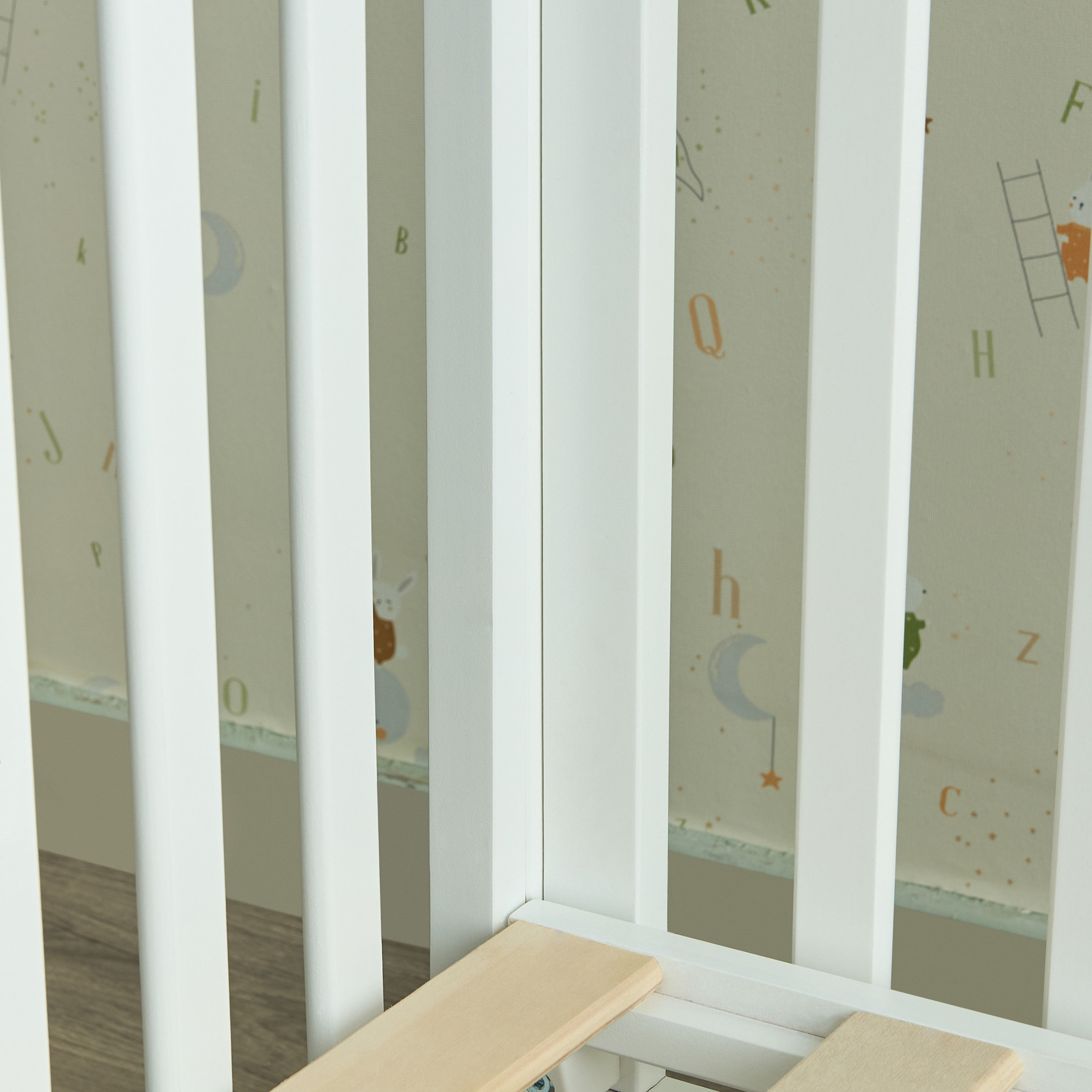 Juniors Sarah Crib with Adjustable Height and Wheels (Up to 3 years)-baby-nursery-furniture-cribsandbeds-babycribs-image-11