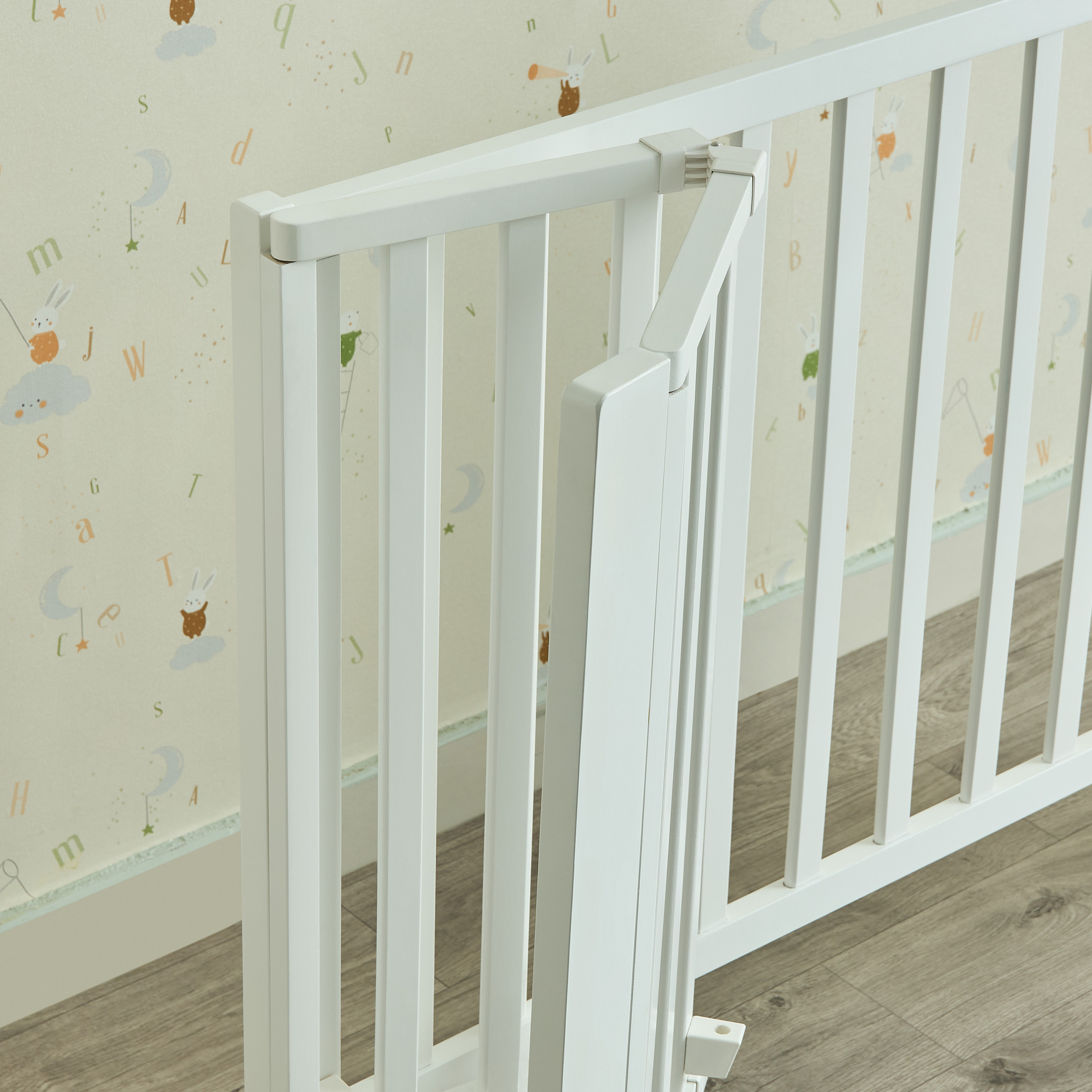 Juniors Sarah Crib with Adjustable Height and Wheels (Up to 3 years)-baby-nursery-furniture-cribsandbeds-babycribs-image-14