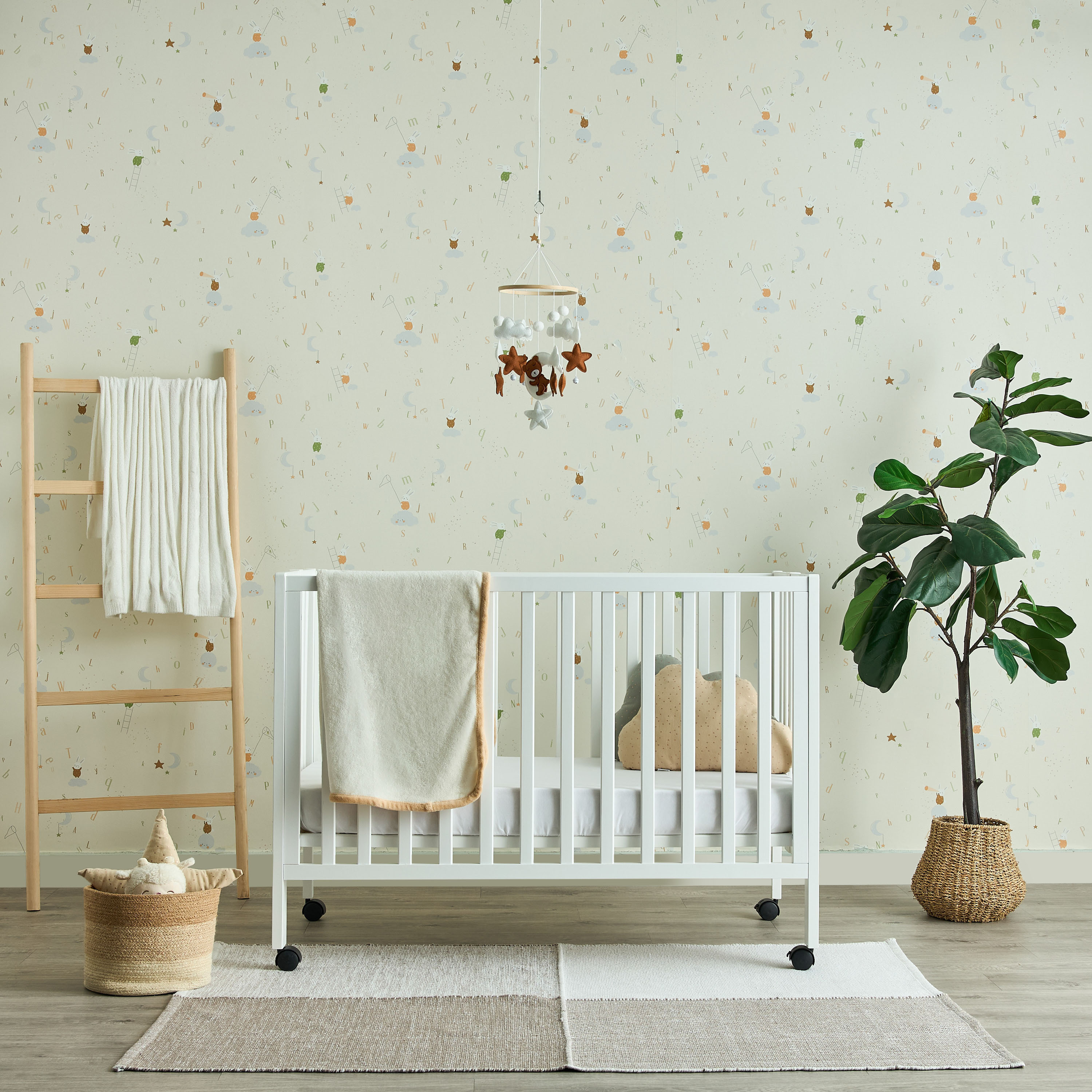 Juniors Sarah Crib with Adjustable Height and Wheels (Up to 3 years)-baby-nursery-furniture-cribsandbeds-babycribs-image-15