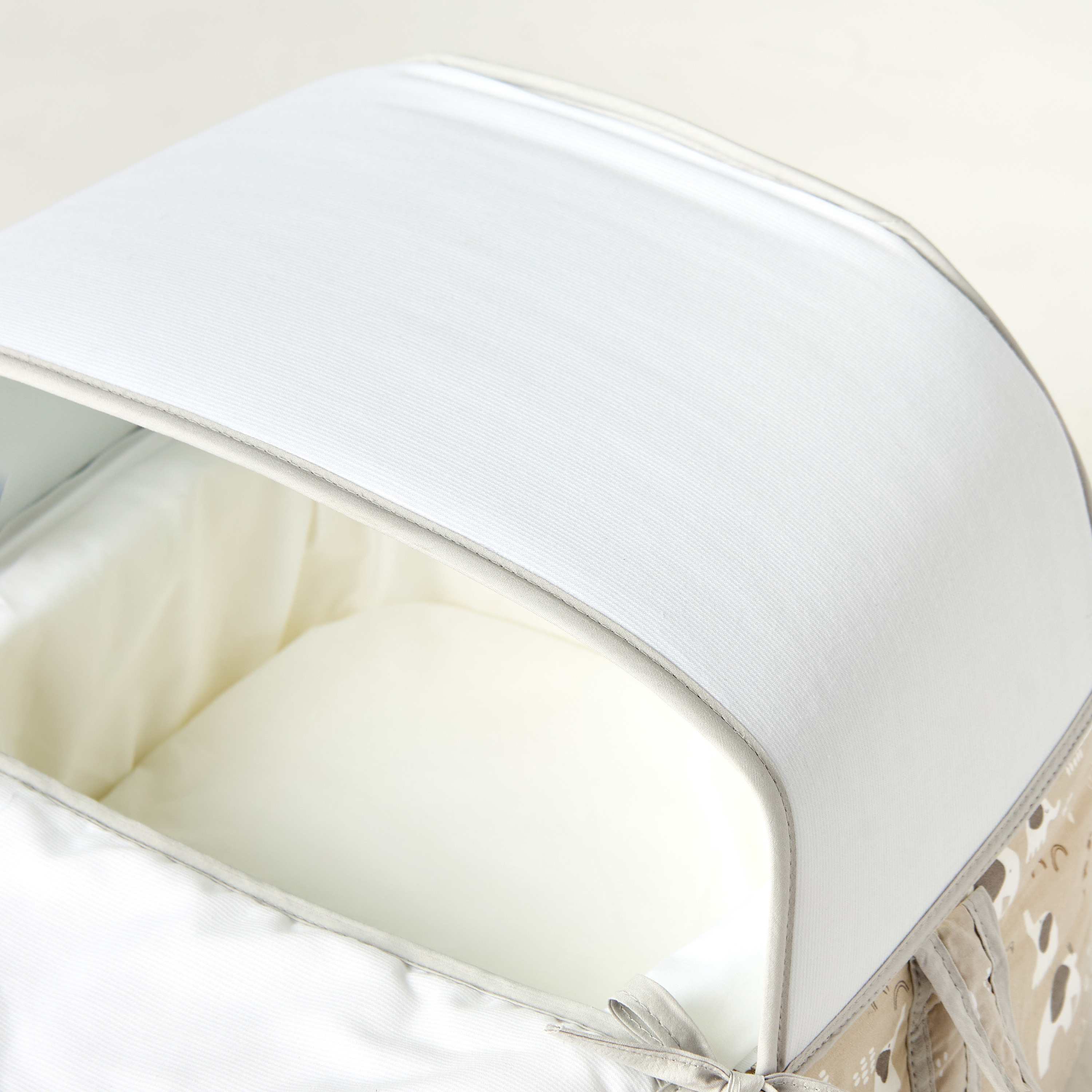 Juniors Jesse Printed Carry Cot with Canopy-baby-nursery-furniture-mosesbaskets-image-8