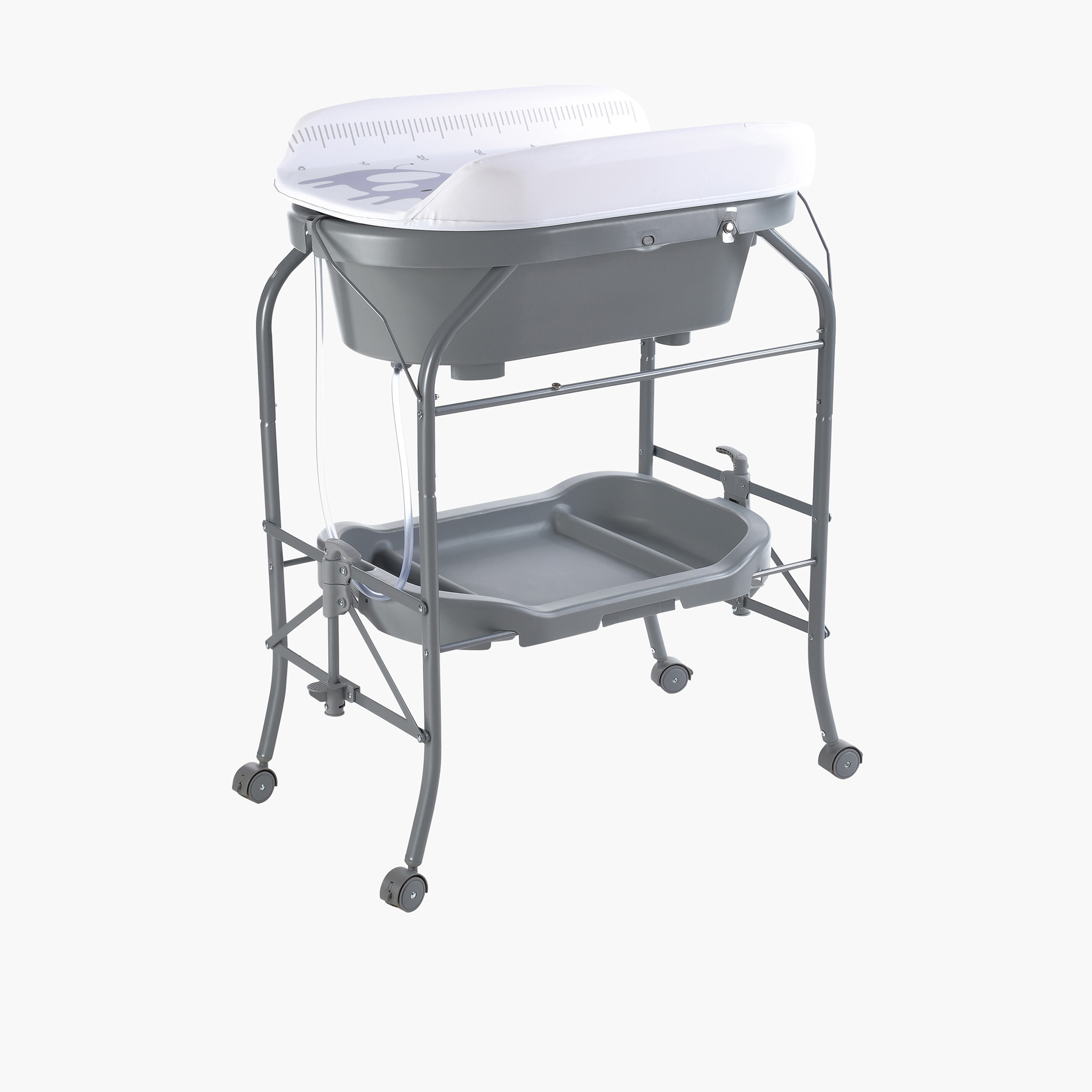 مركز تغيير حفاضات قابل للطي مع حوض استحمام أكوا جونيورز-baby-bathandcare-changingtables-image-2