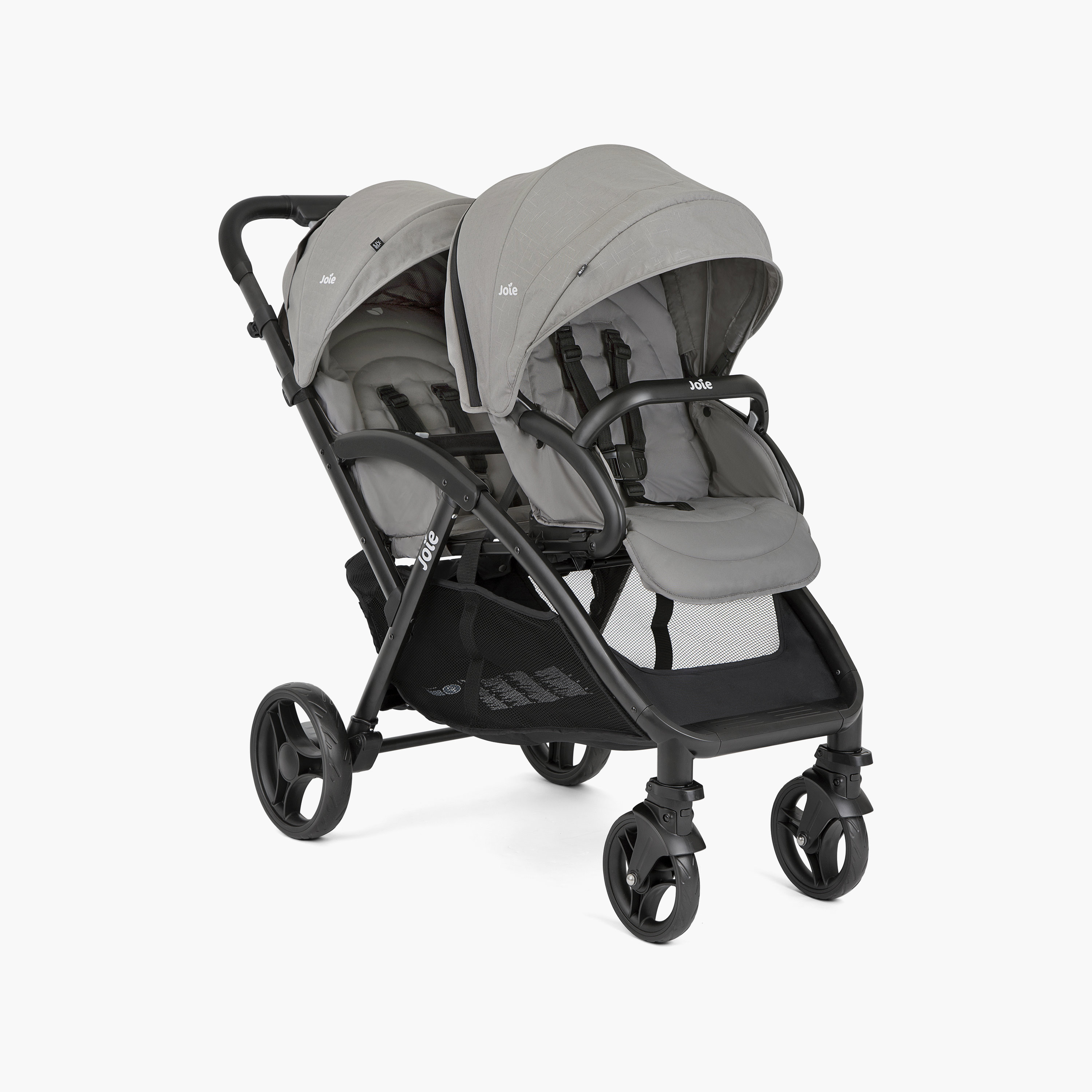 Joie Evalite Double Twin Stroller with Metal Frame and Wheel Lock-baby-gear-strollersandprams-strollers-image-1