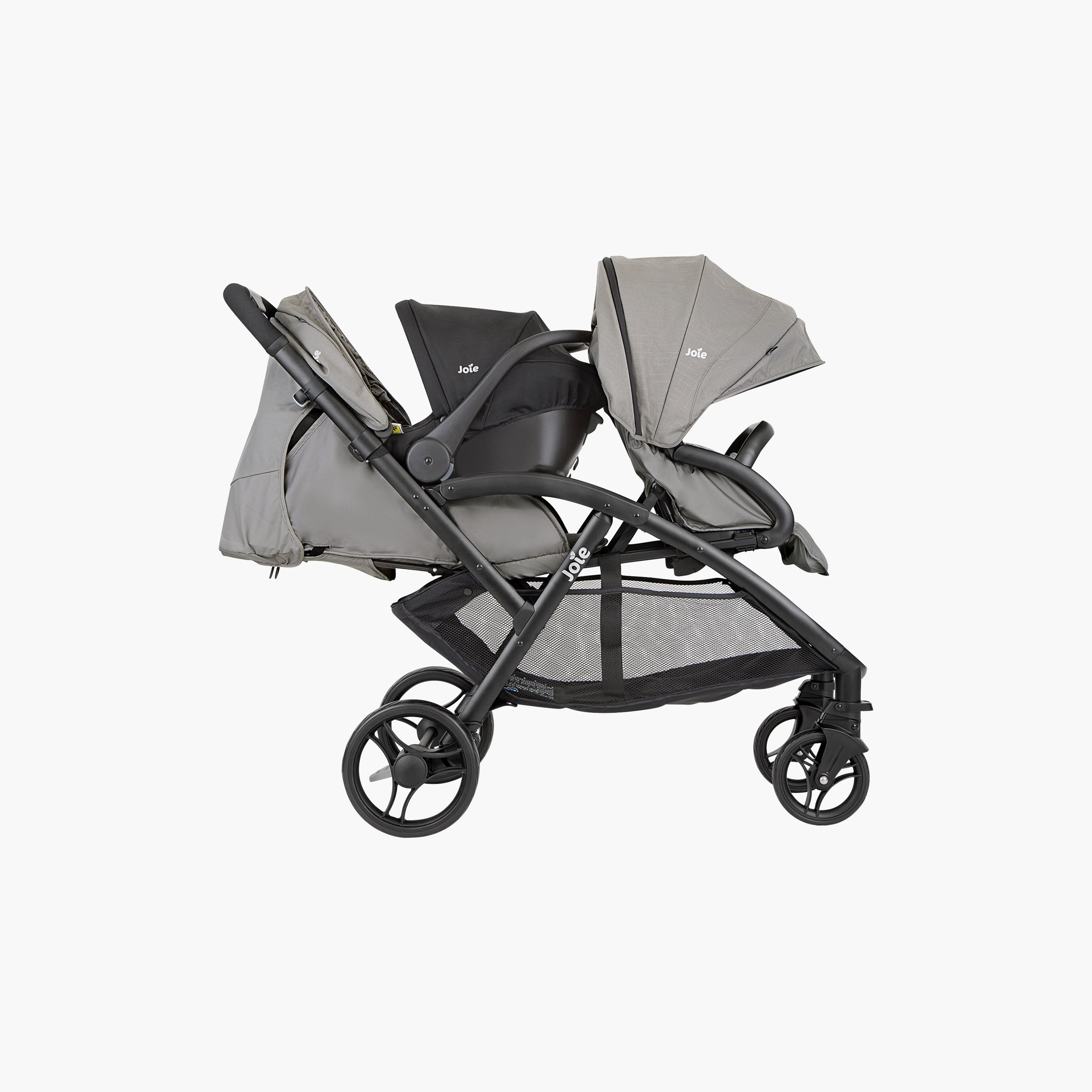 Joie Evalite Double Twin Stroller with Metal Frame and Wheel Lock-baby-gear-strollersandprams-strollers-image-5