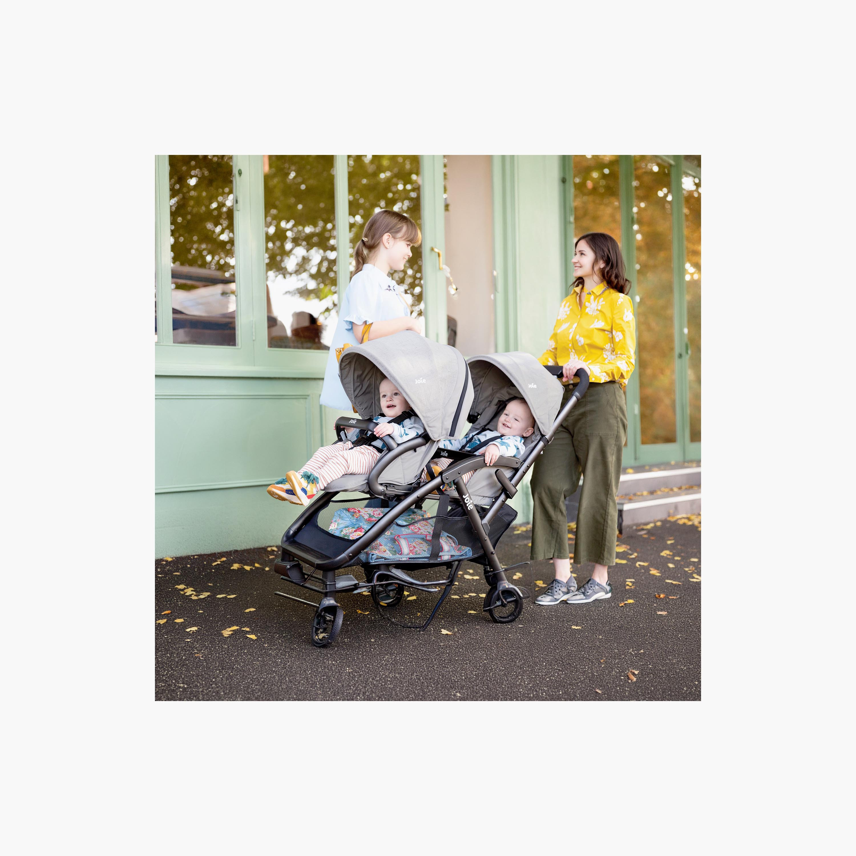 Joie Evalite Double Twin Stroller with Metal Frame and Wheel Lock-baby-gear-strollersandprams-strollers-image-8