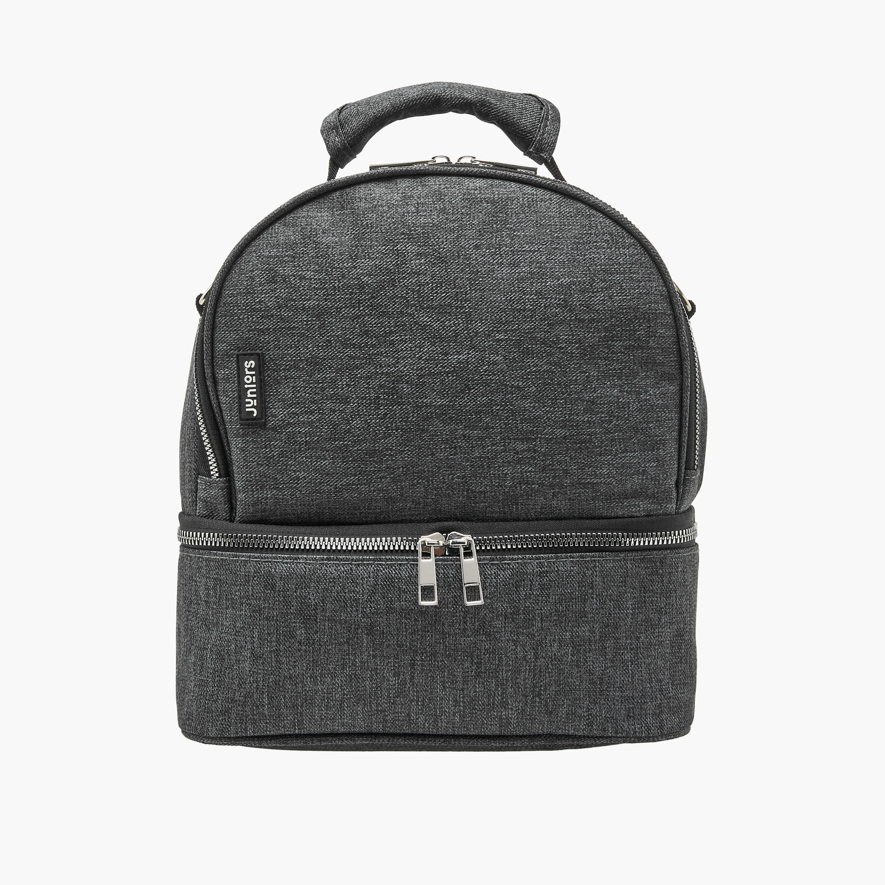 شنطة حفاضات معزولة سادة بسحاب إغلاق وحمالات قابلة للتعديل من جونيورز-baby-diapering-diaperbags-image-9