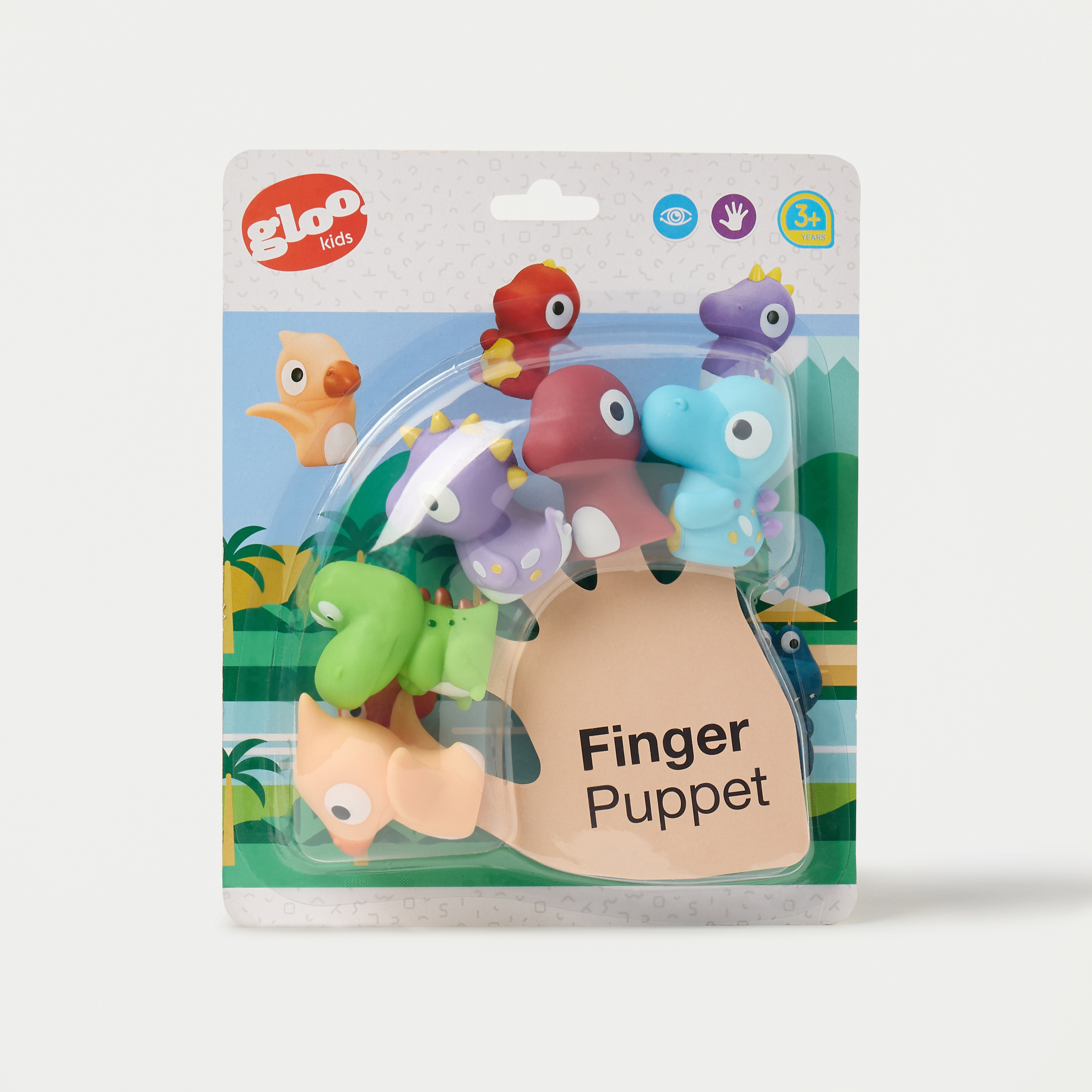 Gloo Dinosaur Finger Puppet Set-toys-noveltyandcollectibles-collectibles-image-5